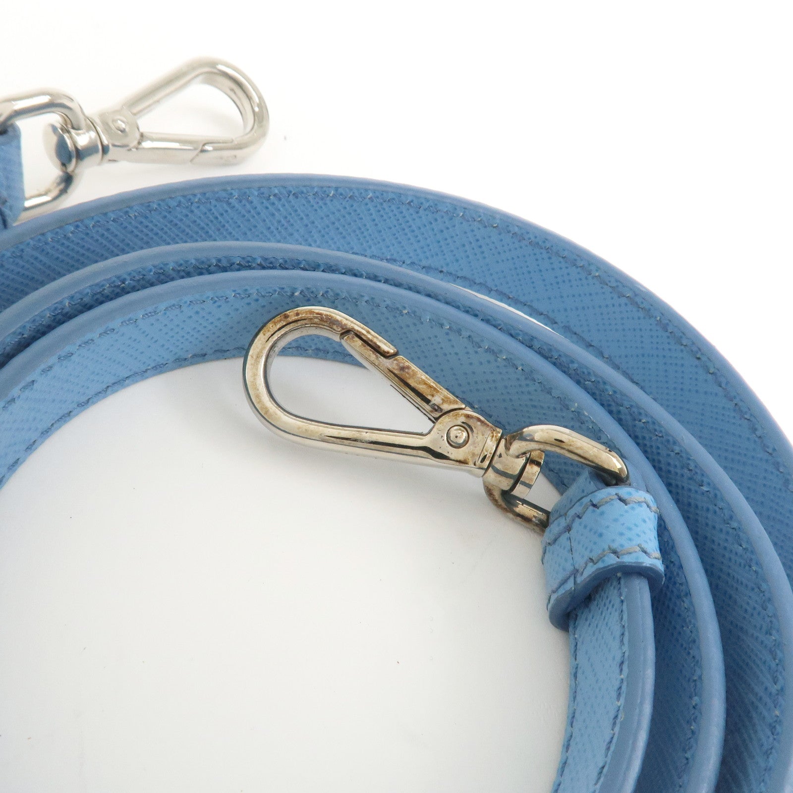 PRADA Traingle Logo Galleria 2Way Shoulder Bag Hand Bag 1BA863