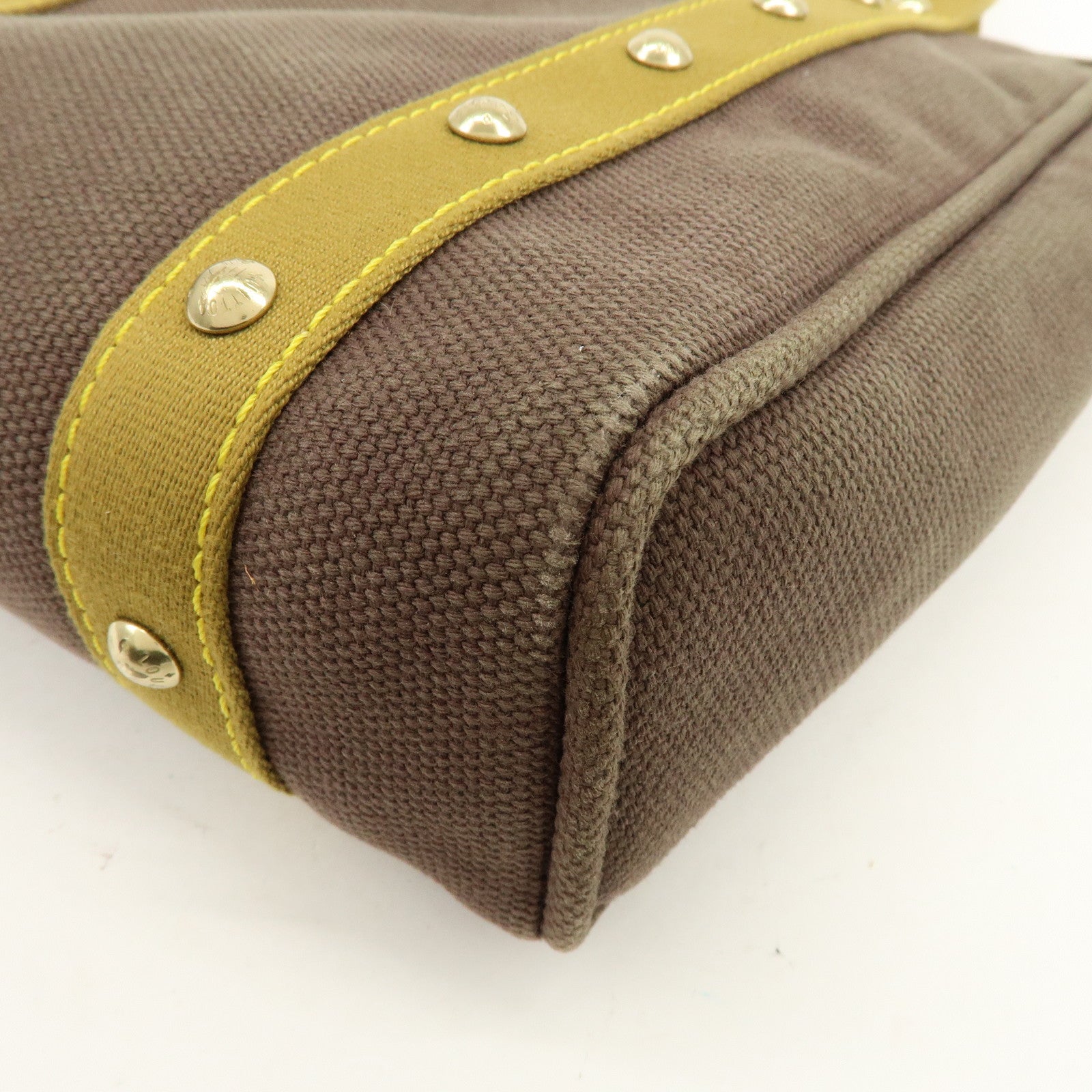 Louis Vuitton Antigua Cabas MM Tote Bag Shoulder Bag Brown M40086