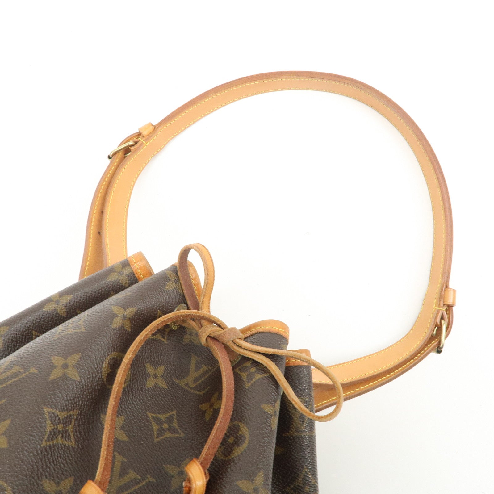 Louis Vuitton Monogram Petit Noe Shoulder Bag Brown M42226