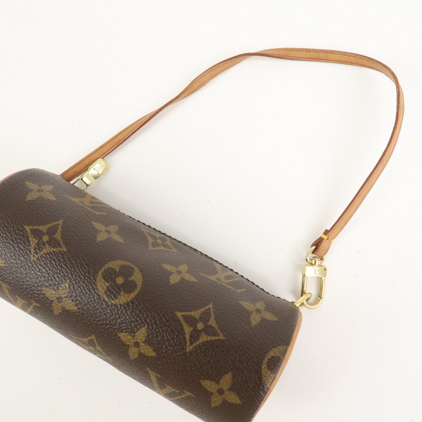 Louis Vuitton Monogram Mini Pouch for Papillon Bag Brown