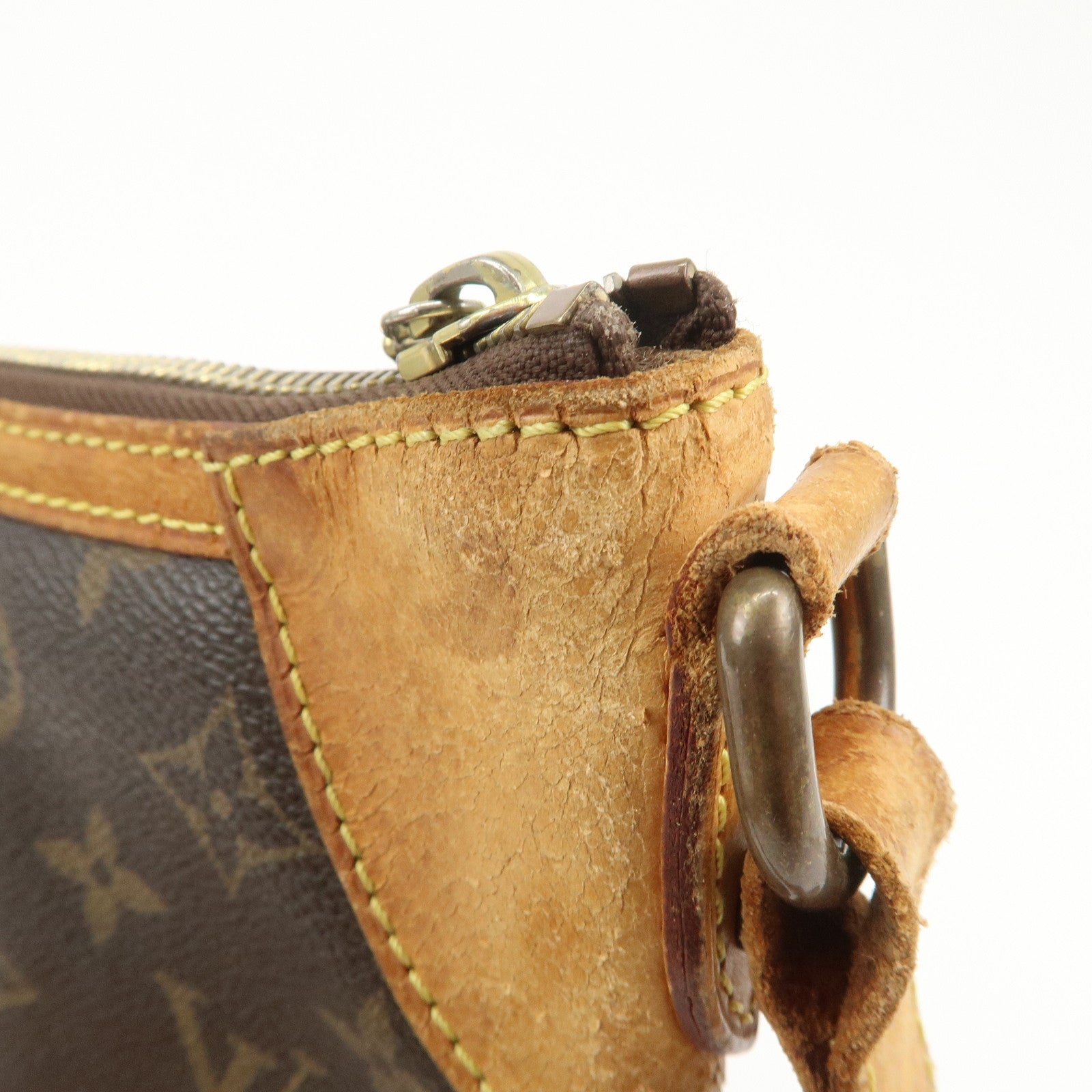 Louis Vuitton Monogram Odeon PM Shoulder Bag Brown M56390