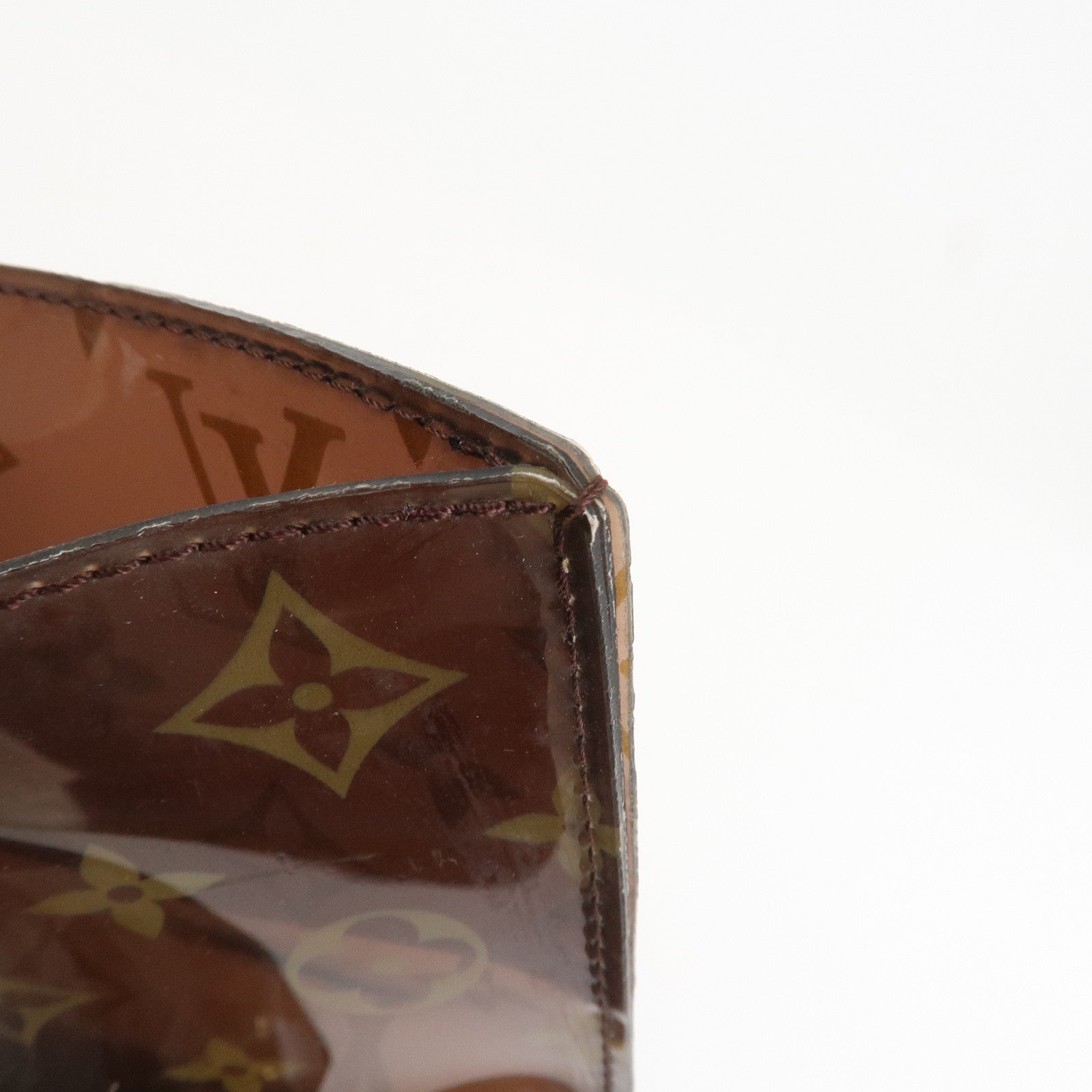 Louis Vuitton Monogram Cabas Cruise Vinyl Tote Bag Brown M50500 Used