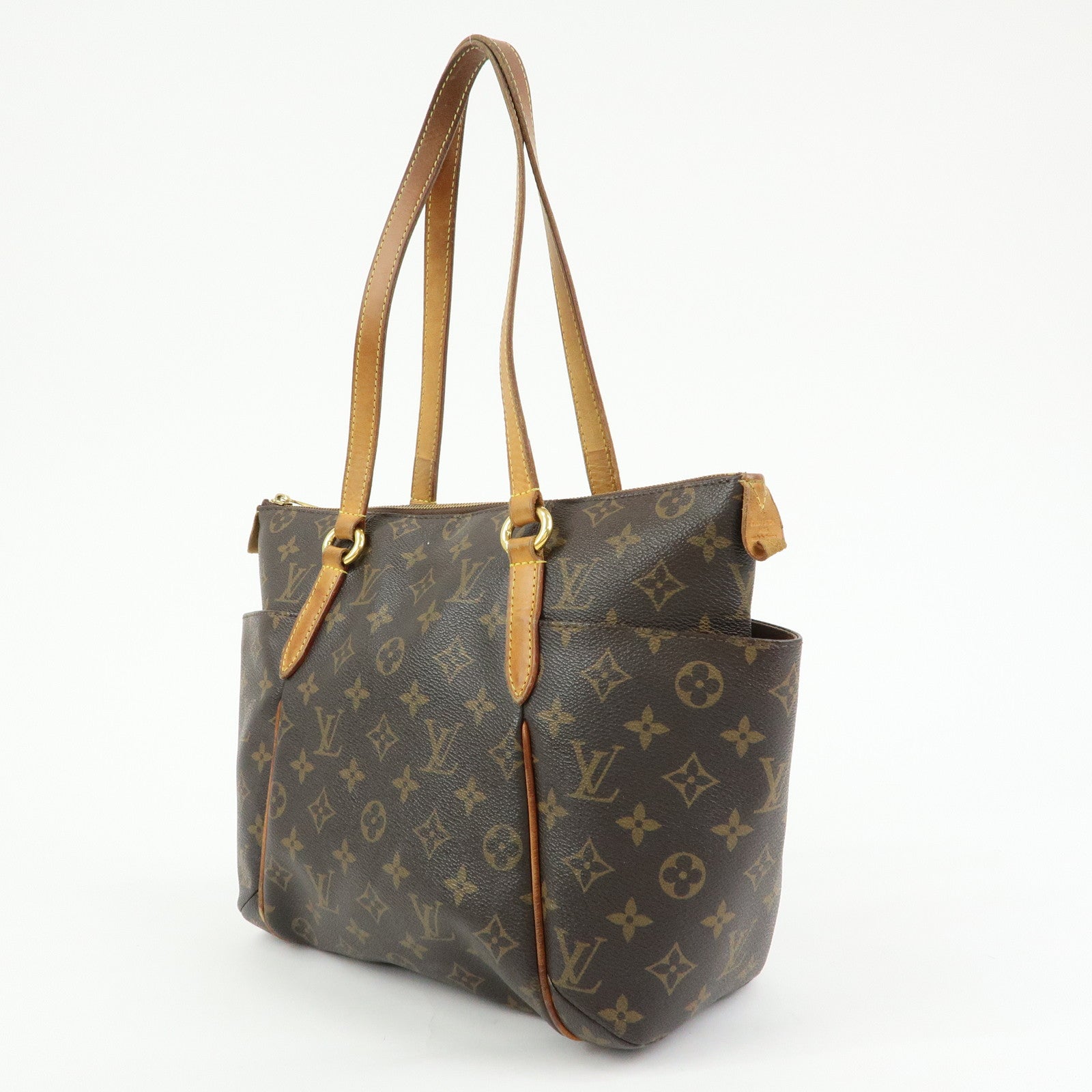 Louis Vuitton Monogram Totally PM Shoulder Bag Brown M56688