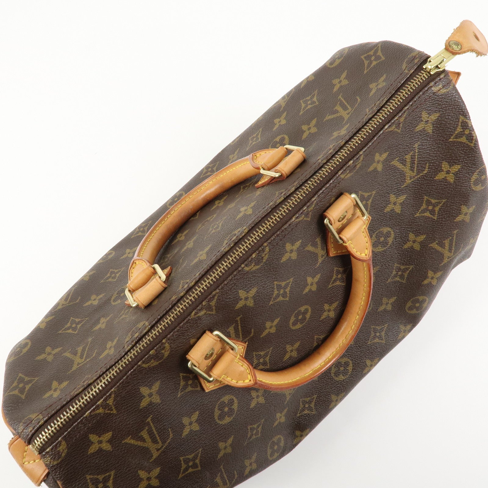 Louis Vuitton Monogram Canvas Speedy 35 Boston Bag Hand Bag M41524