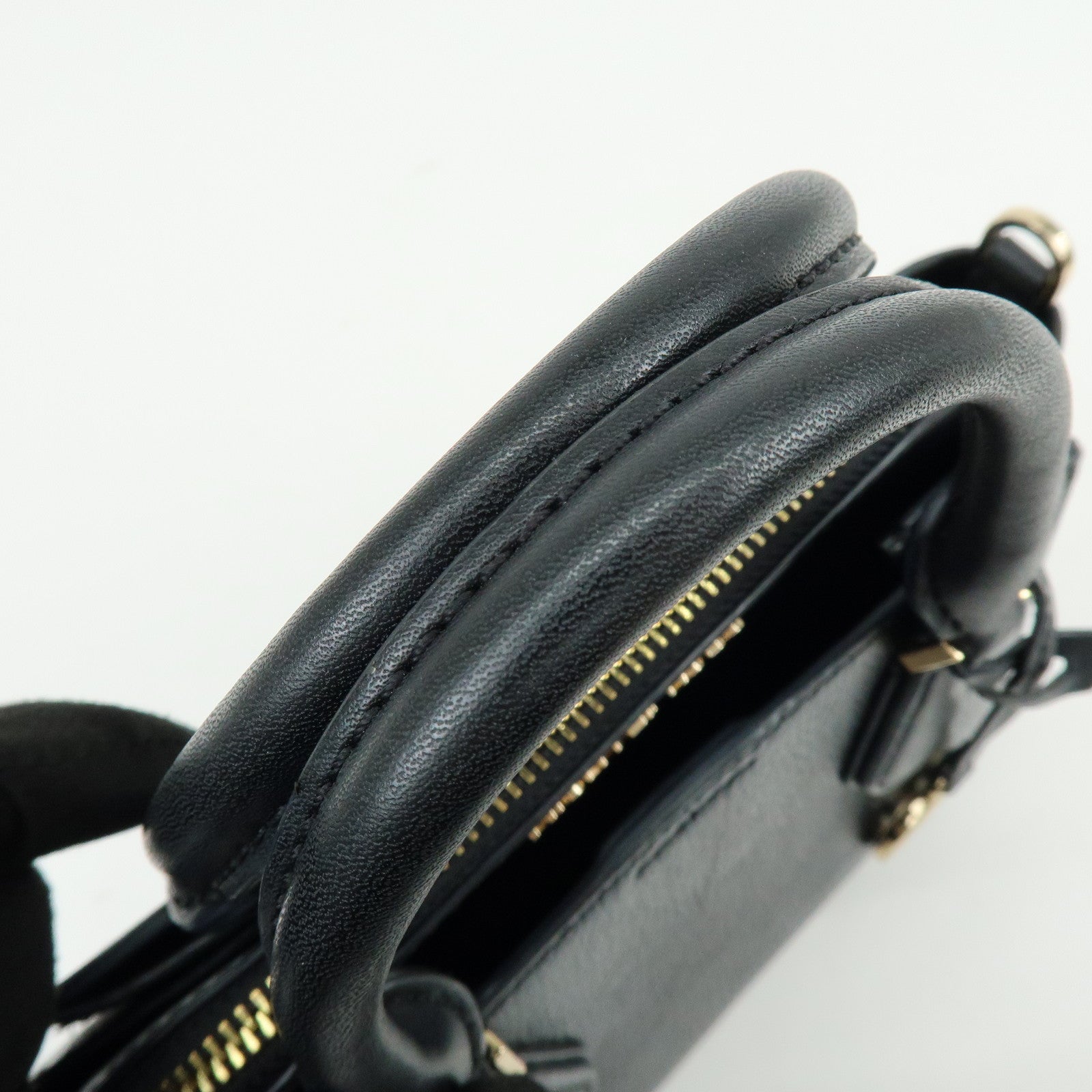 MICHAEL KORS Daria 2-in-1 Satchel Small Leather 2Way Bag Black