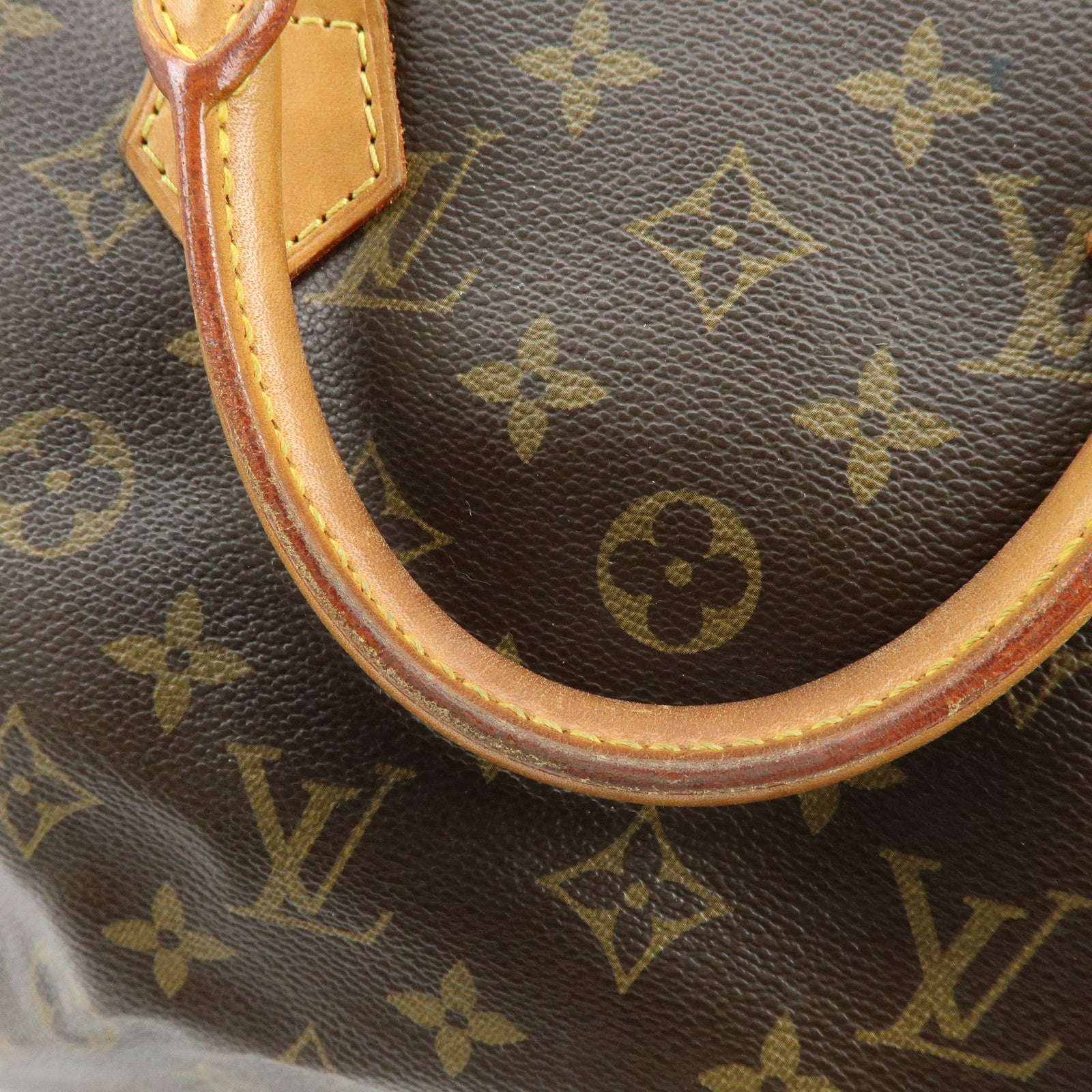 Louis Vuitton Monogram Speedy 30 Boston Bag Hand Bag Brown M41526