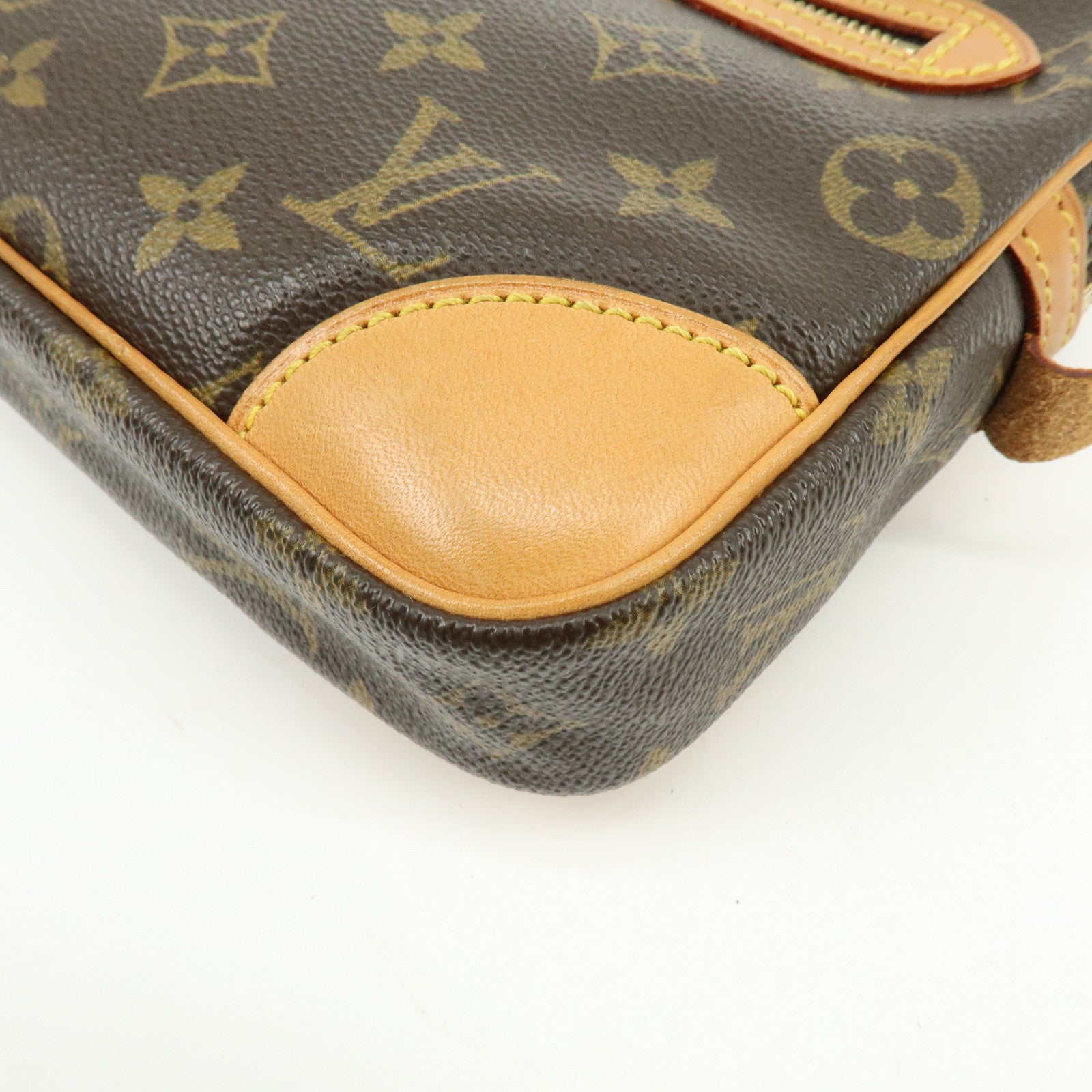 Louis Vuitton Monogram Marly Dragonne GM Clutch Bag Brown M51825