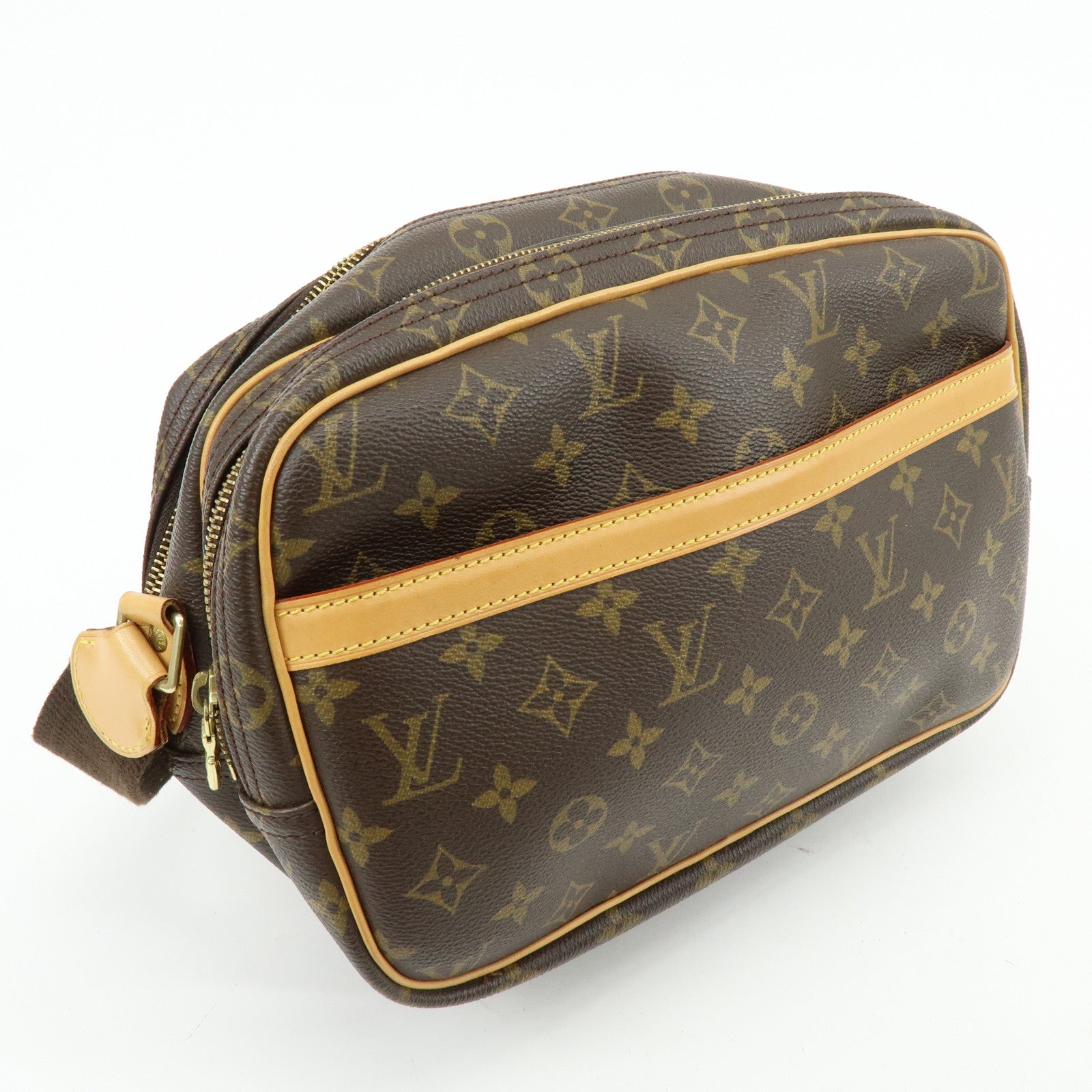 Louis Vuitton Monogram Reporter PM Shoulder Crossbody Bag M45254