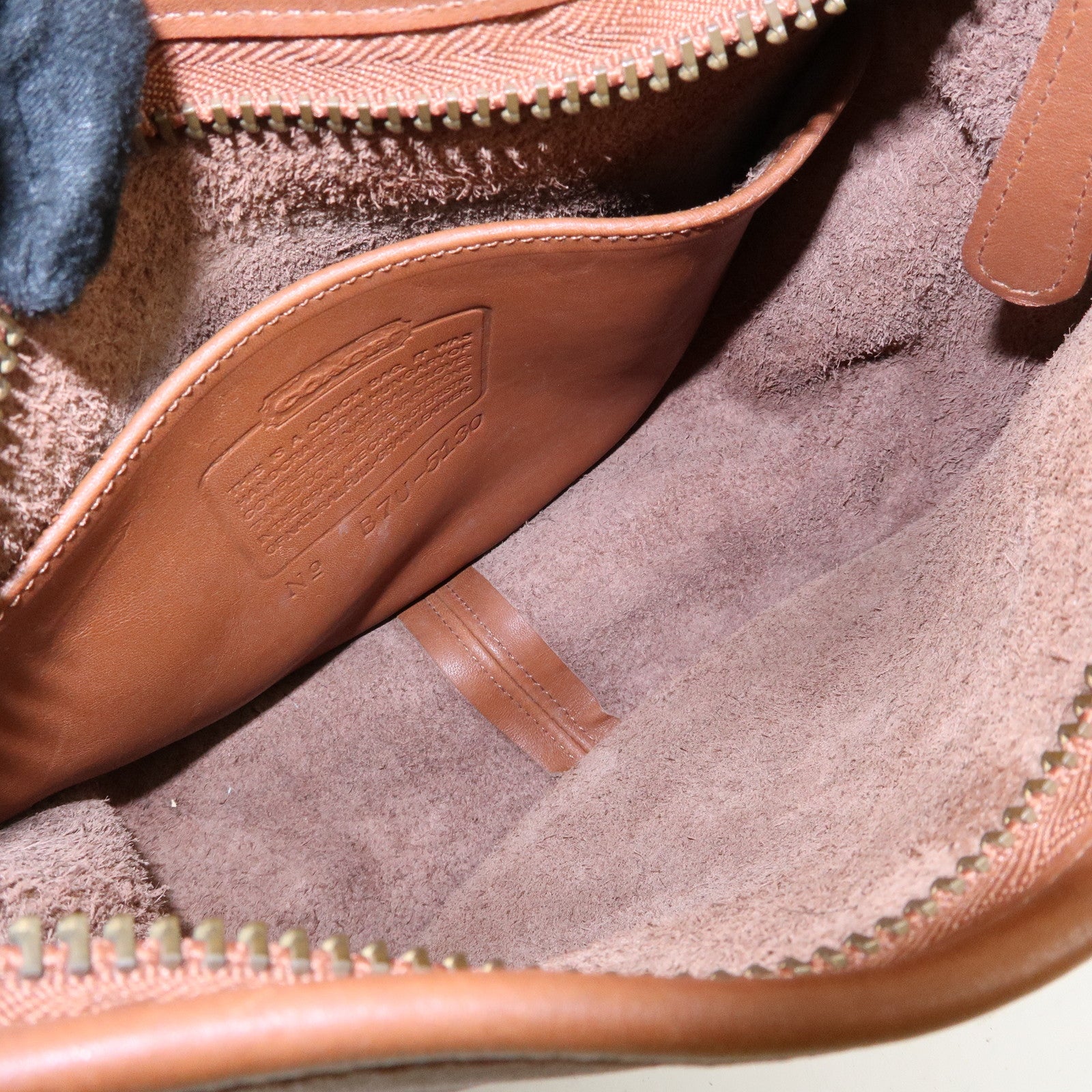 COACH Signature Ergo Set of 2 Leather Canvas Shoulder Bag Brown