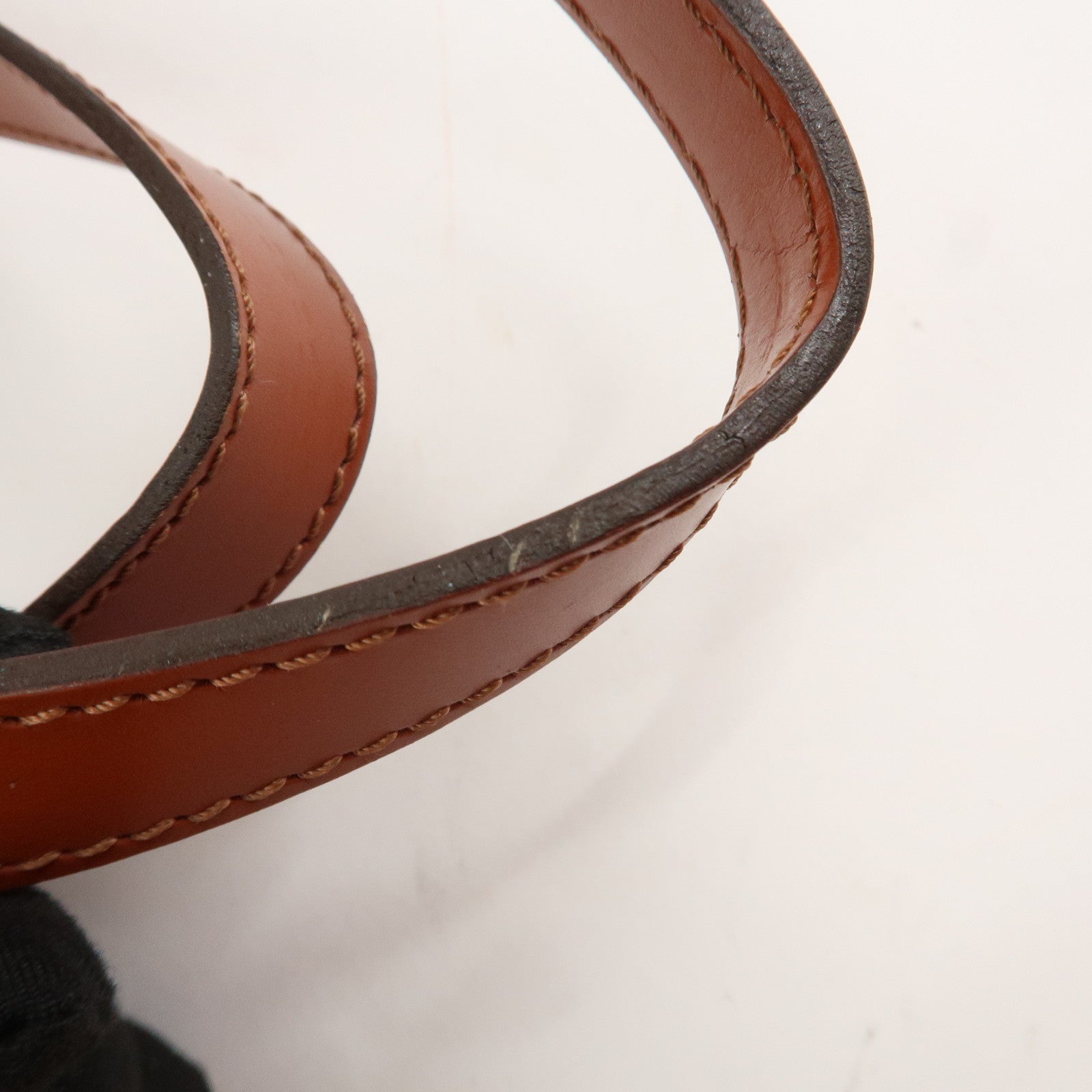 Louis Vuitton Epi Soufflot Shoulder Bag Kenya Brown M52223 Used