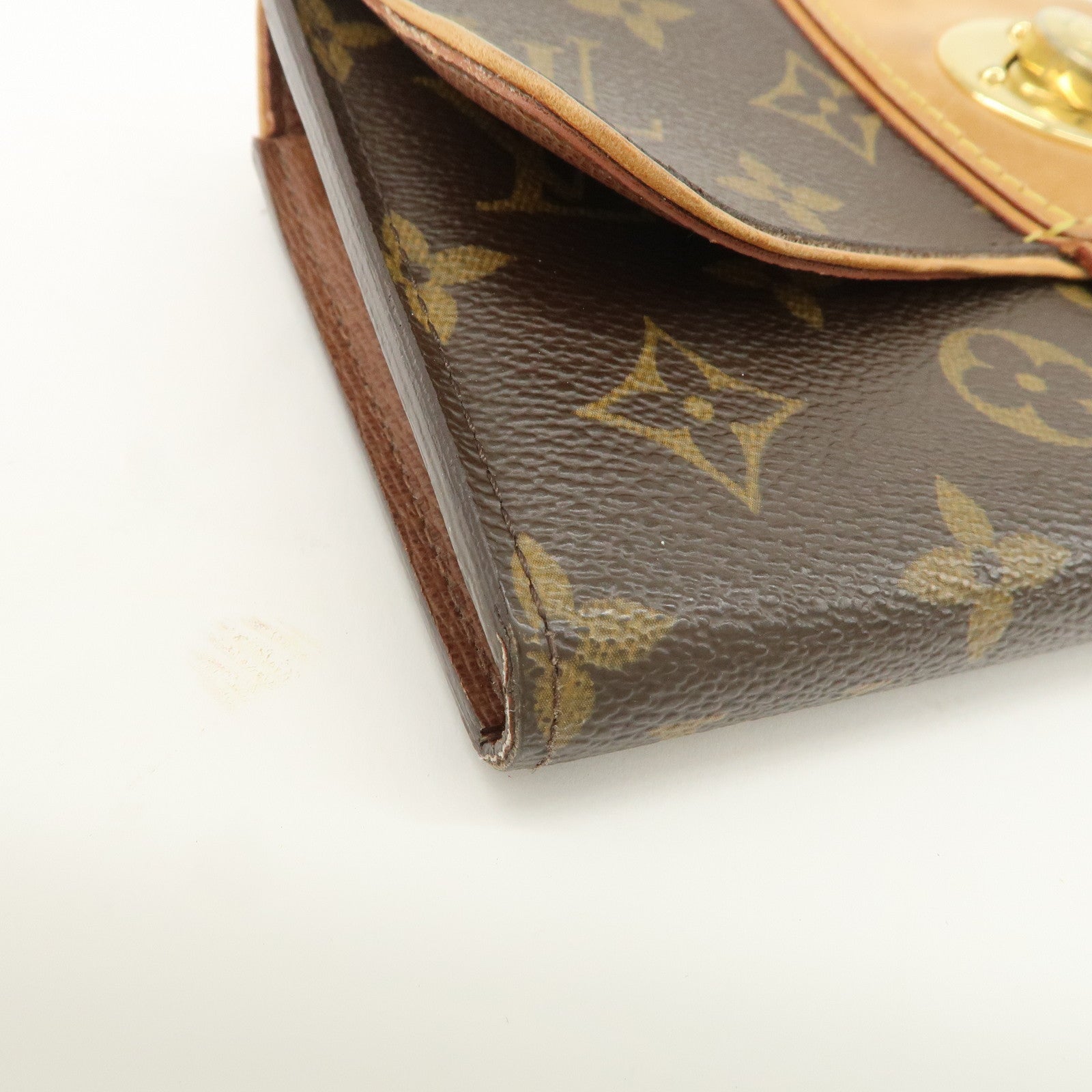 Louis Vuitton Monogran Portefeuille Boetie Long Wallet Brown M63220