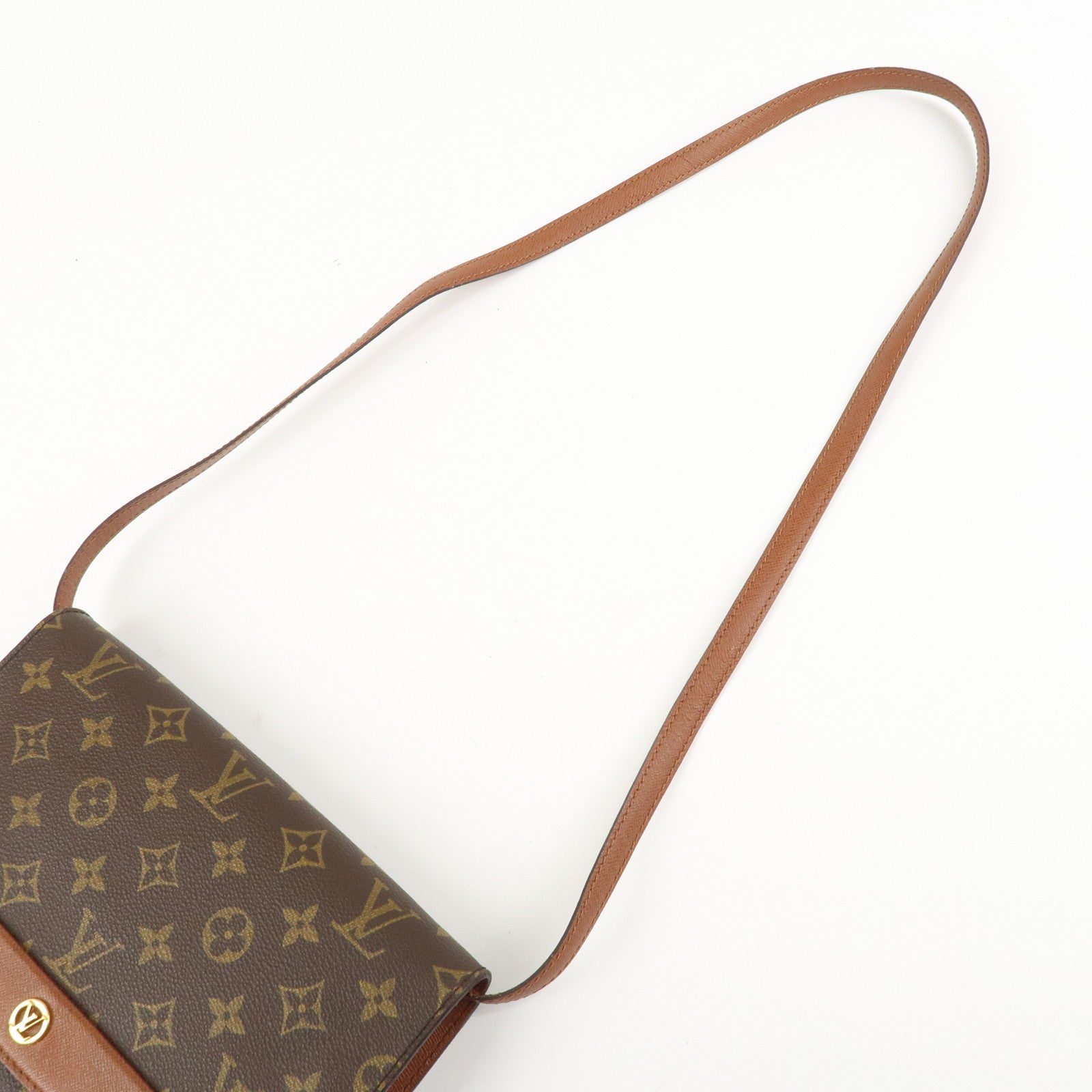 Louis Vuitton Monogram Bordeaux Shoulder Bag Hand Bag M51798 Used