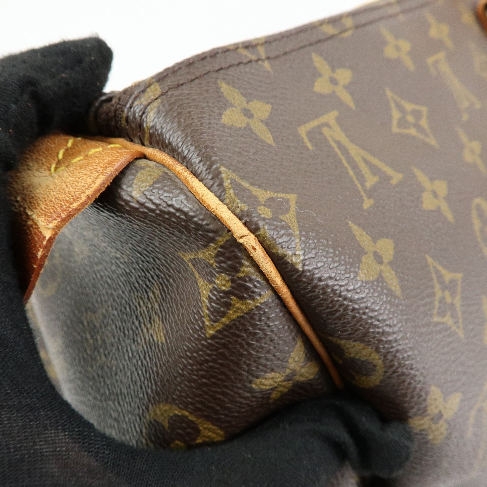 Louis Vuitton Monogram Keep All 55 Boston Bag Brown M41424