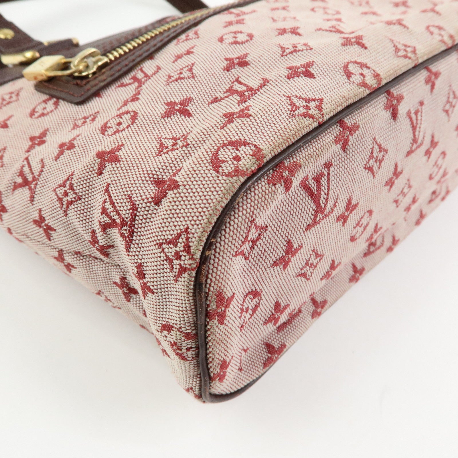 Louis Vuitton Monogram Mini Lucille PM Hand Bag Cerise M92678