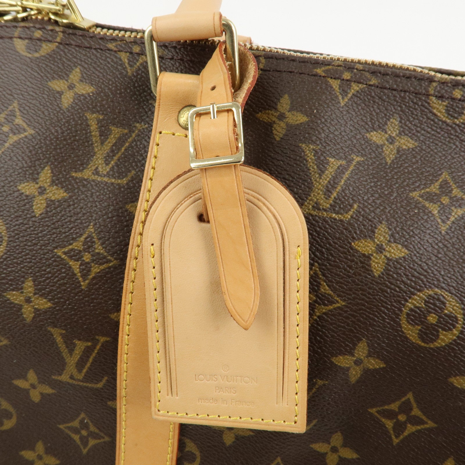 Louis Vuitton Monogram Keep All 50 Bandouliere Boston Bag M41416