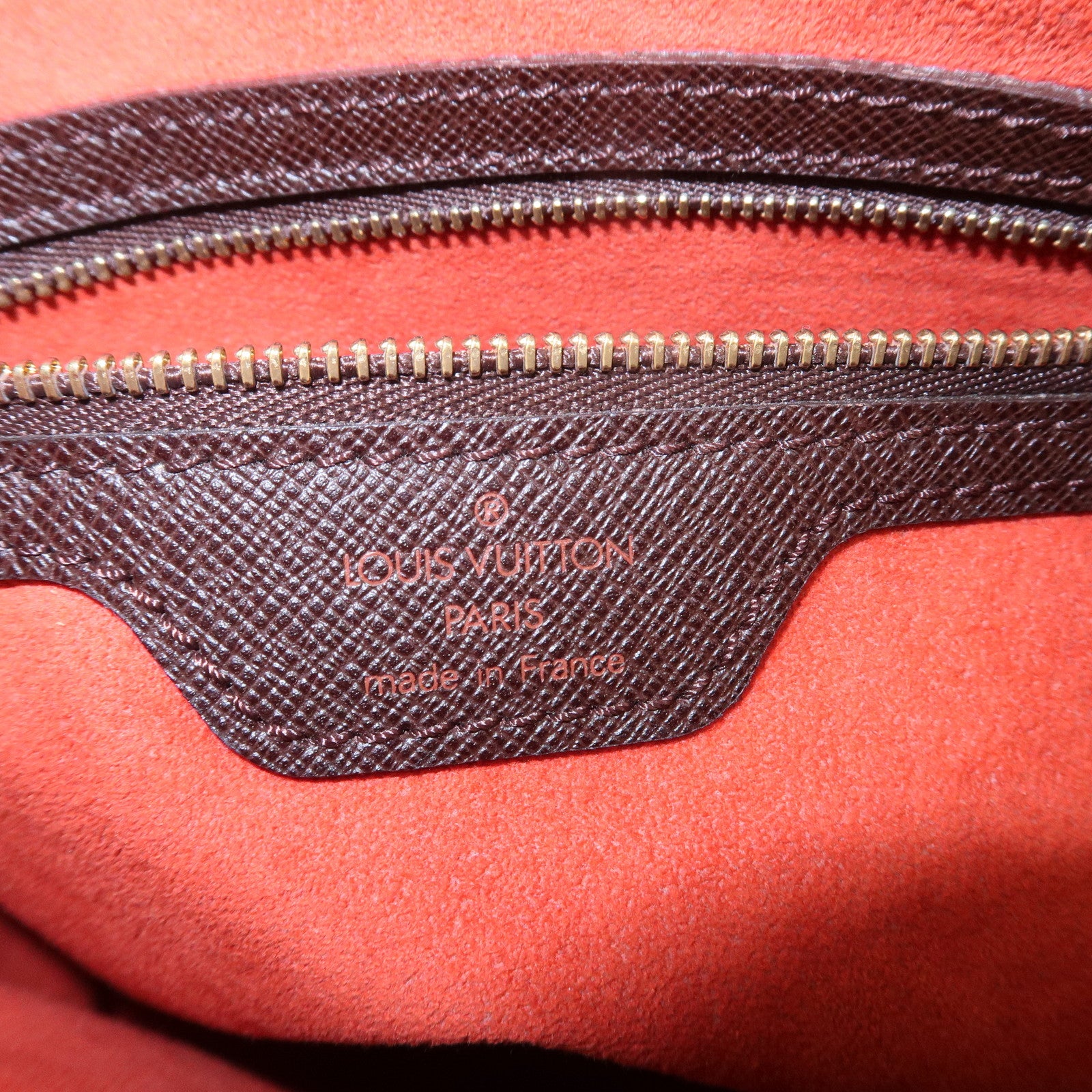 Louis Vuitton Damier Ebene Marais Tote Bag Hand Bag Brown N42240