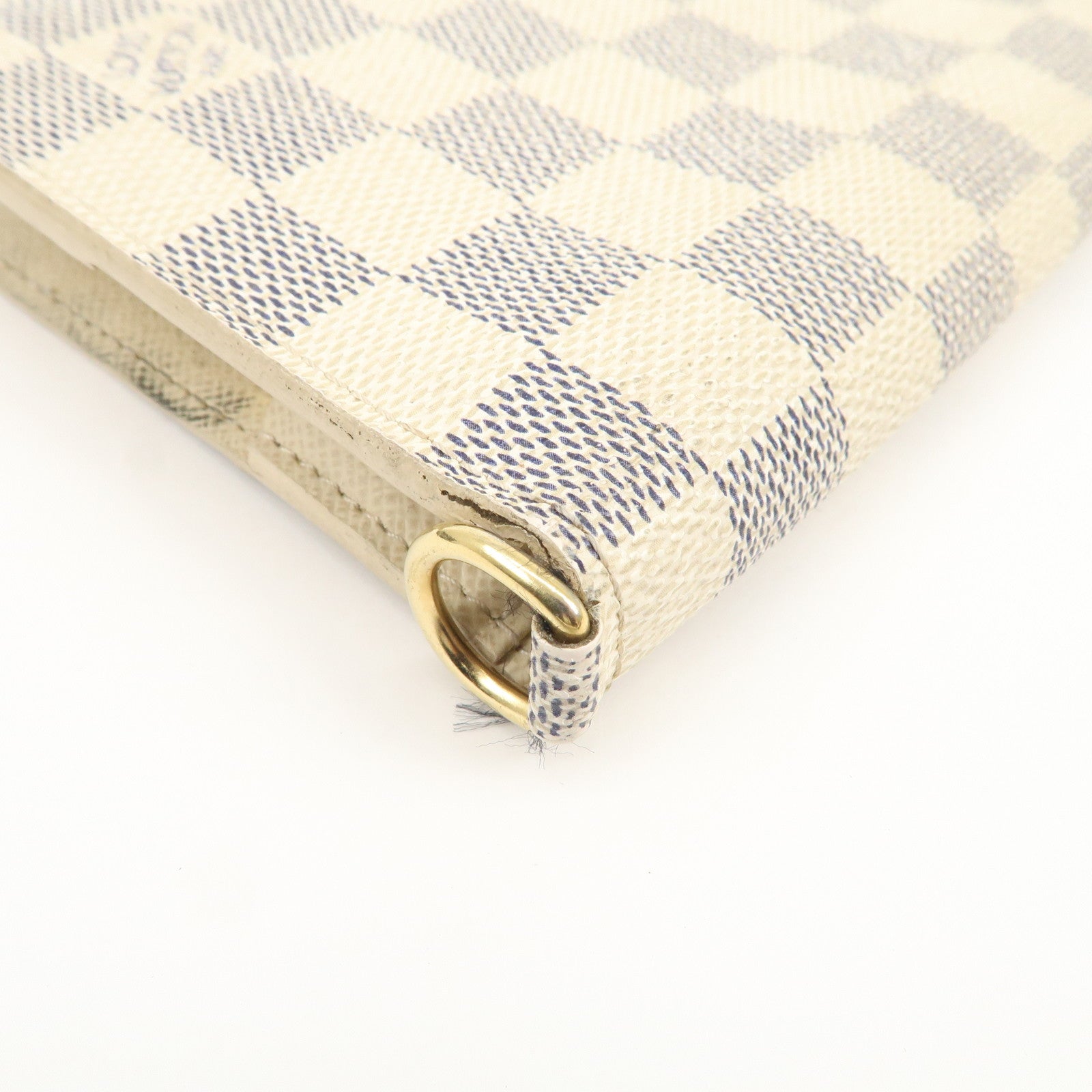 Louis Vuitton Damier Azur Portefeuille Insolite Long Wallet N63072
