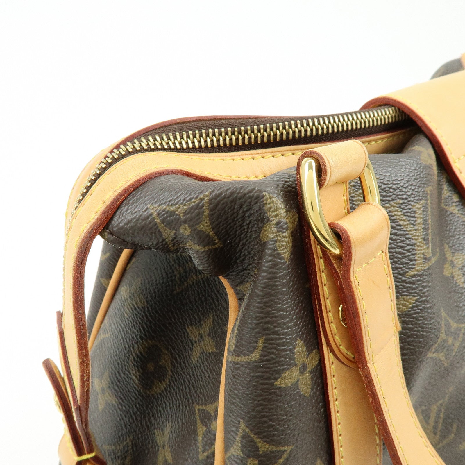 Louis Vuitton Monogram Stresa PM Shoulder Bag Brown M51186