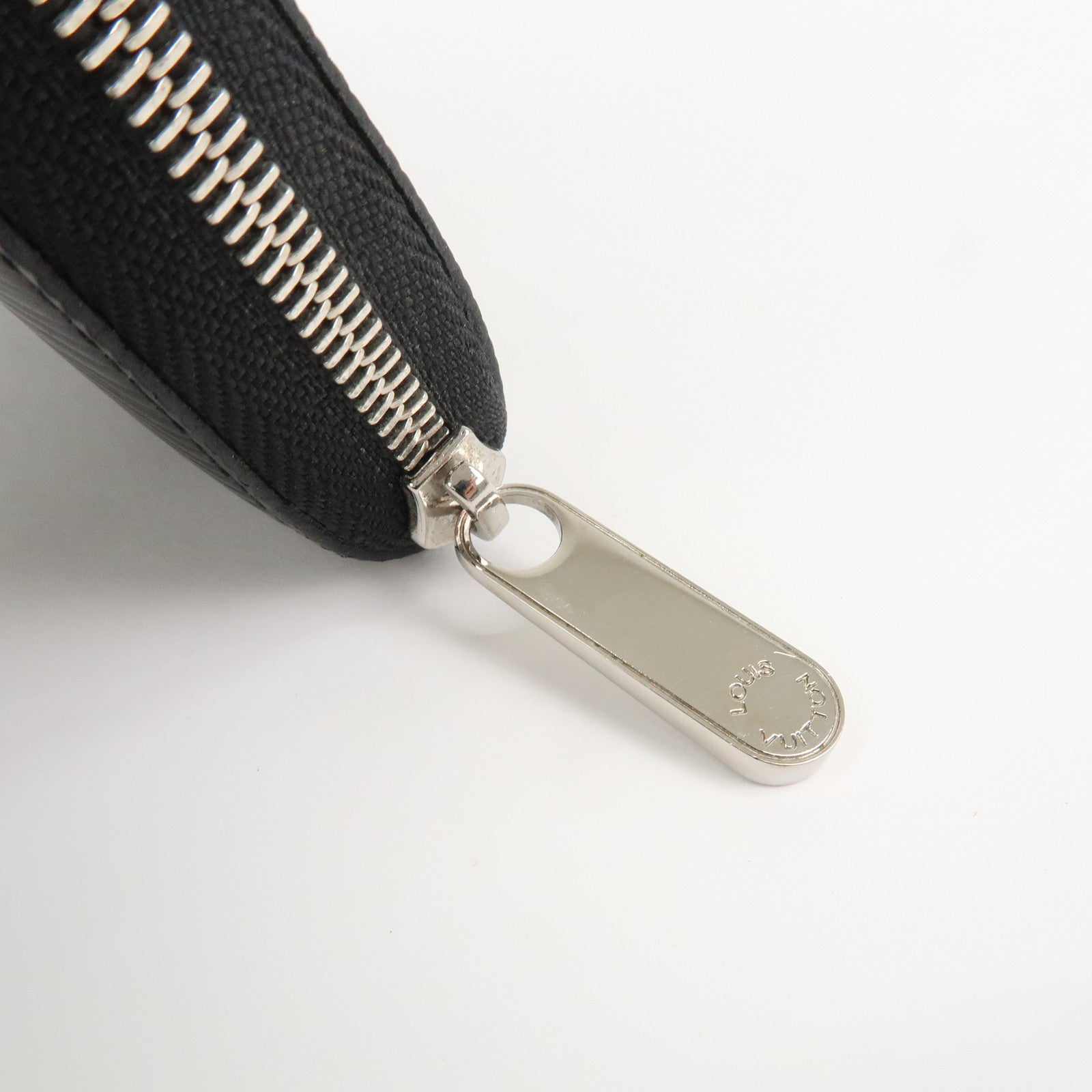 Louis Vuitton Epi Leather Zippy Coin Case Wallet Noir M60152