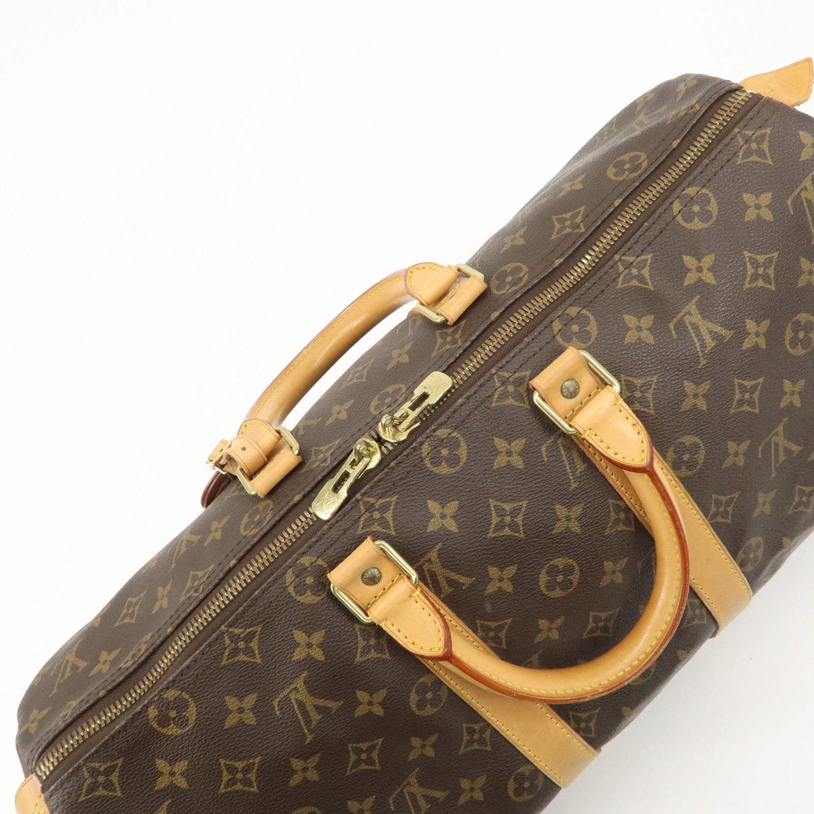 Louis Vuitton Monogram Keep All 45 Boston Bag Travel Bag M41428
