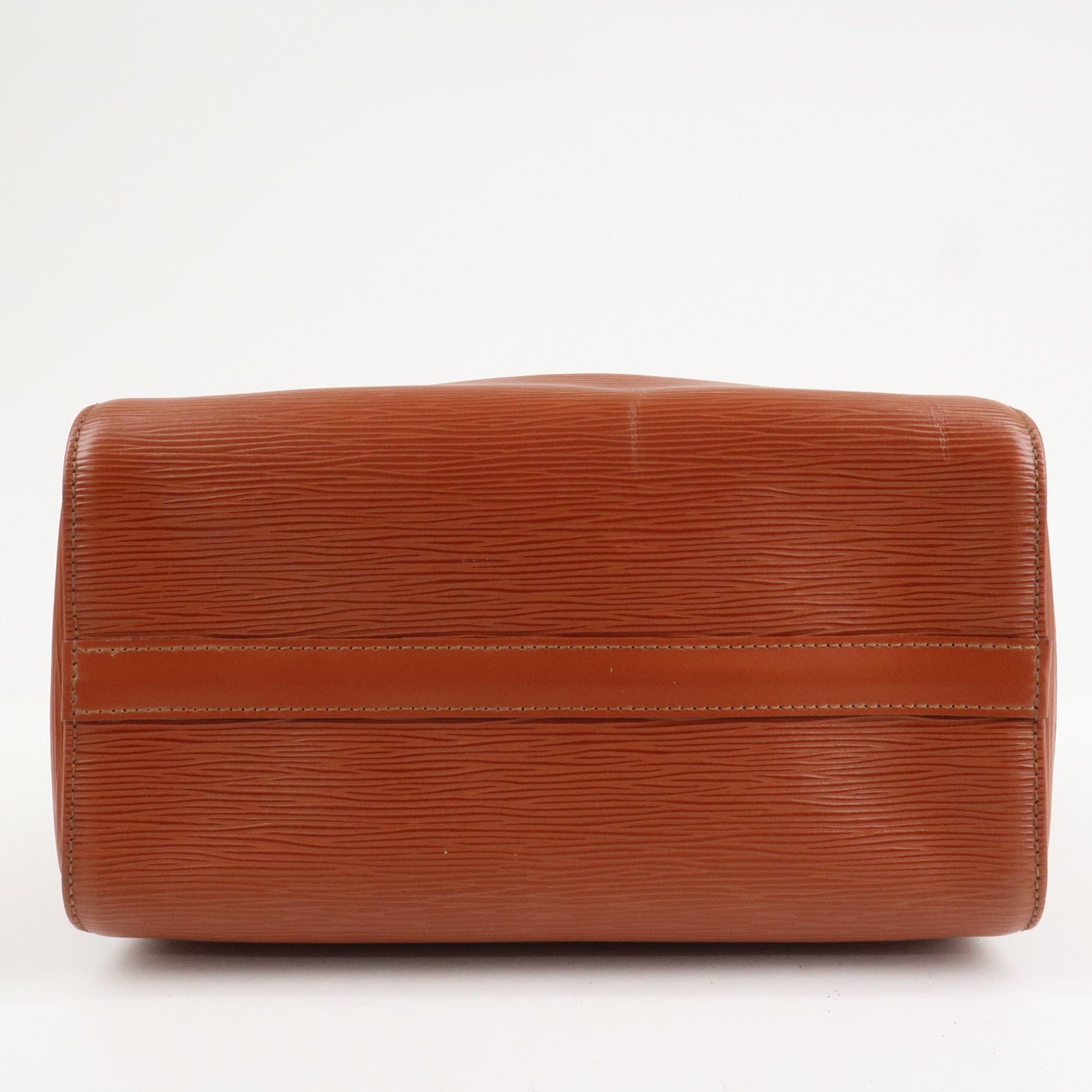 Louis Vuitton Epi Speedy 25 Hand Boston Bag Kenya Brown M43013 Used