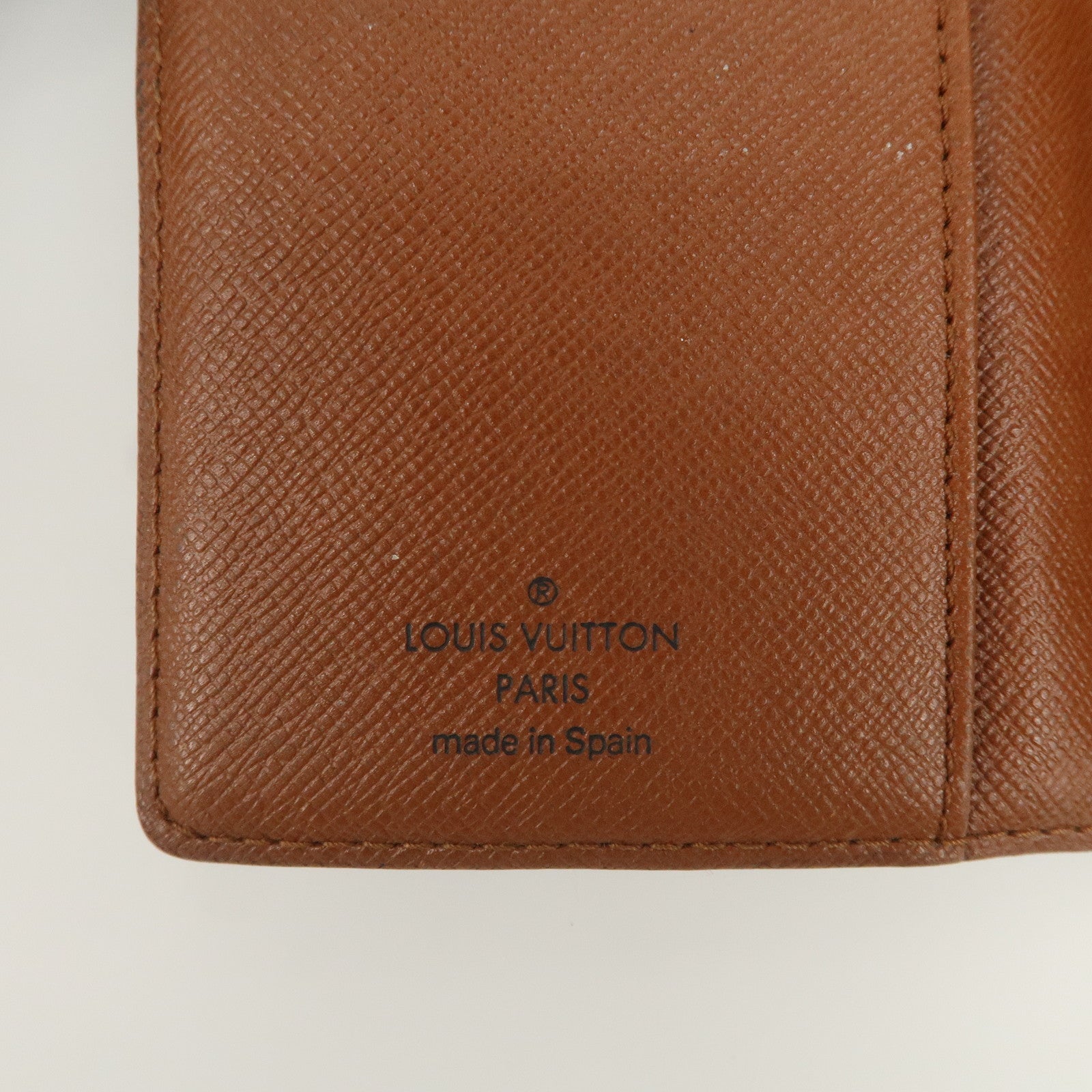 Louis Vuitton Monogram Canvas Agenda PM Planner Cover Brown R20005