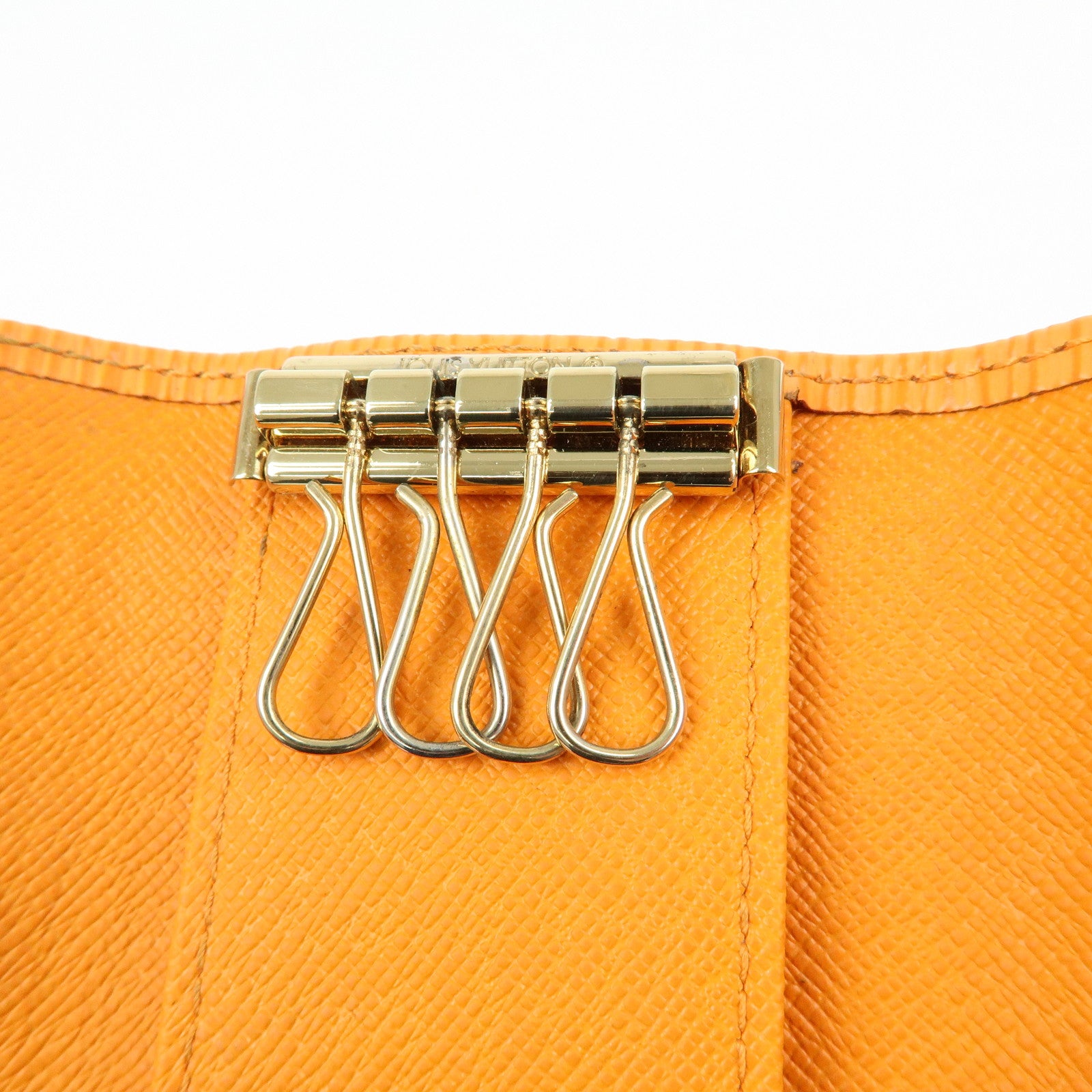 Louis Vuitton Epi Multicles 4 Key Case Key Holder Mandarin M6382H