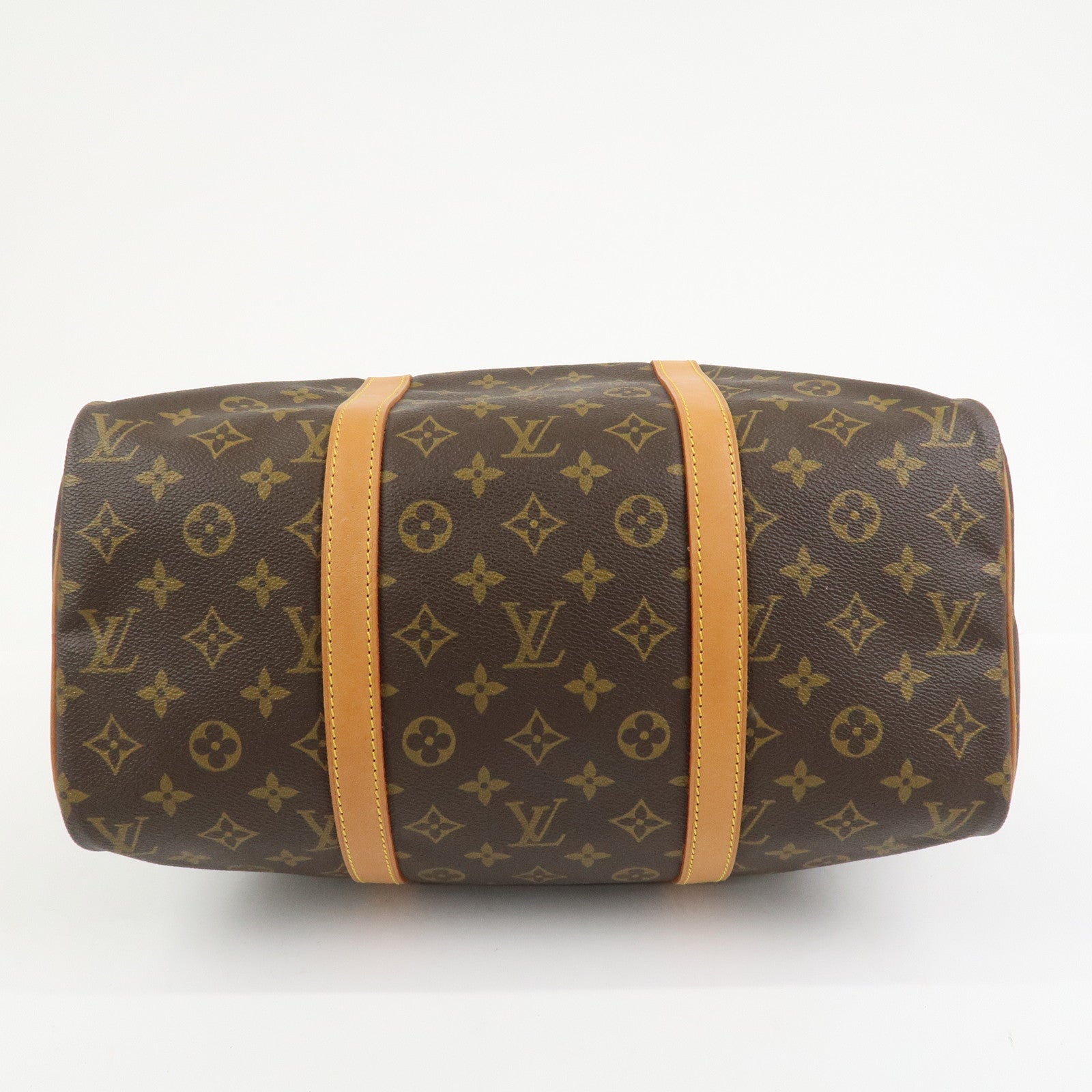 Louis Vuitton Monogram Sac Souple 35 Boston Bag Brown M41626