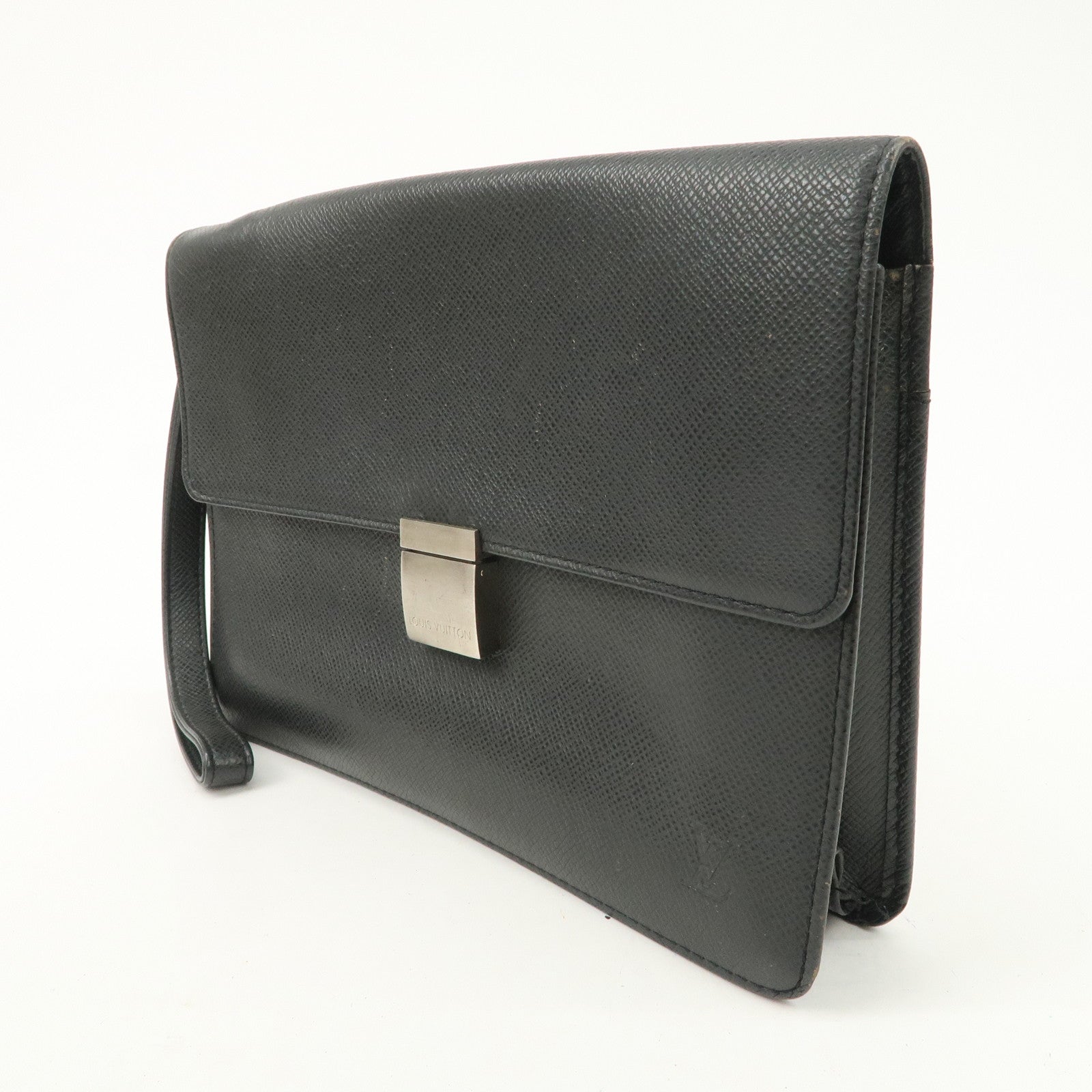 Louis Vuitton Monogram Epi Taiga Set of 3 Canvas Leather Clutch Bag Used
