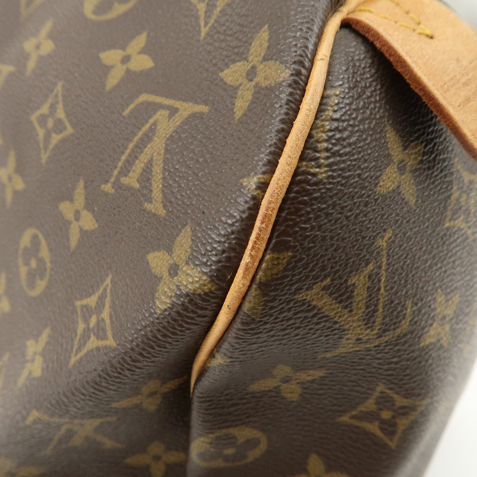 Louis Vuitton Monogram Keep All 45 Boston Bag Brown M41428 Used