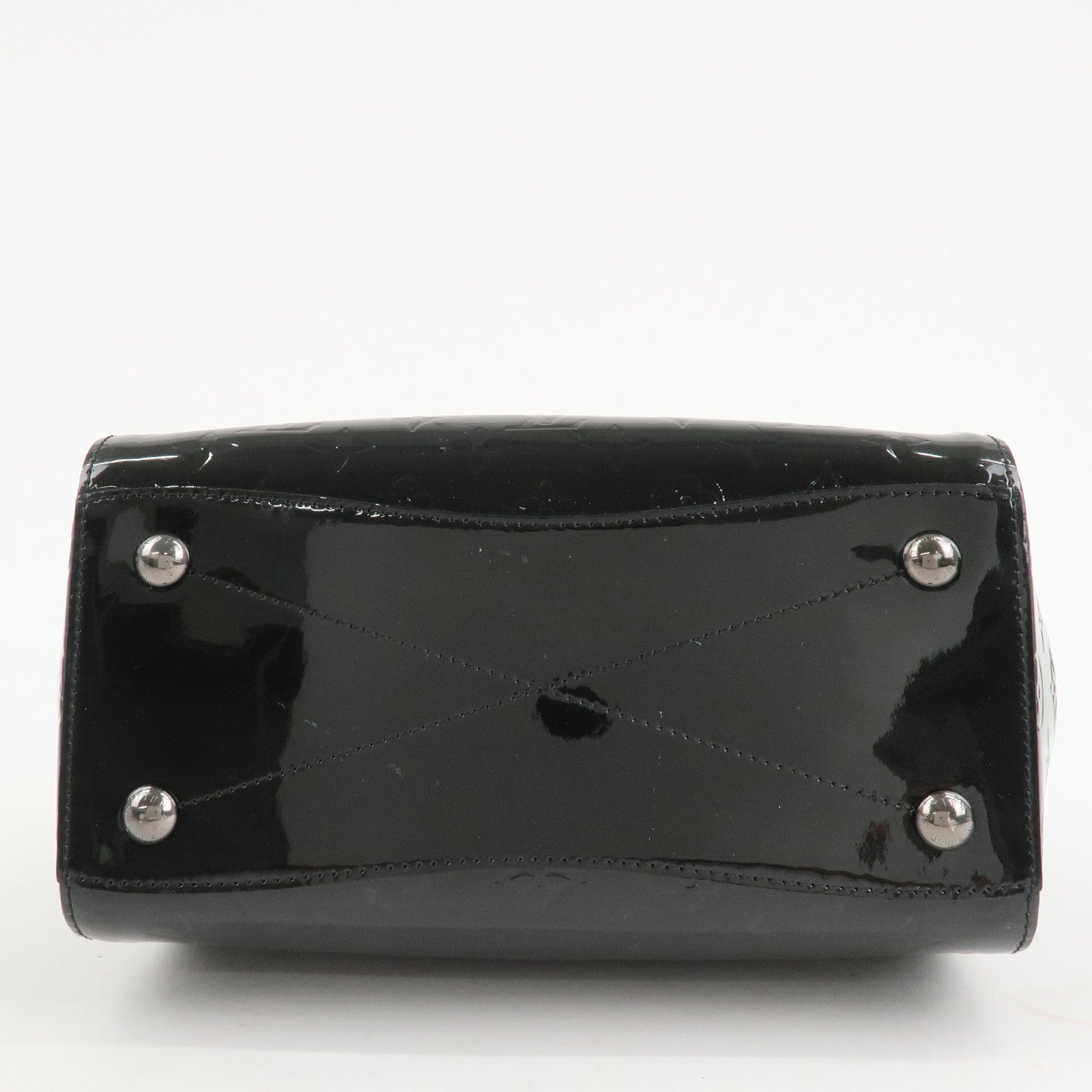 Louis Vuitton Monogram Vernis Leather Montana Hand Bag Noir M90060