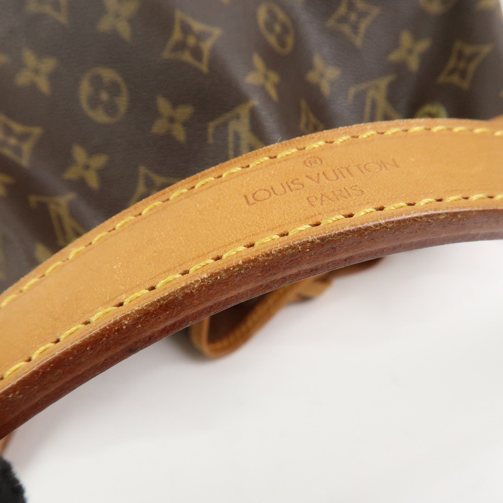 Louis Vuitton Monogram Petit Noe Shoulder Bag Brown M42226
