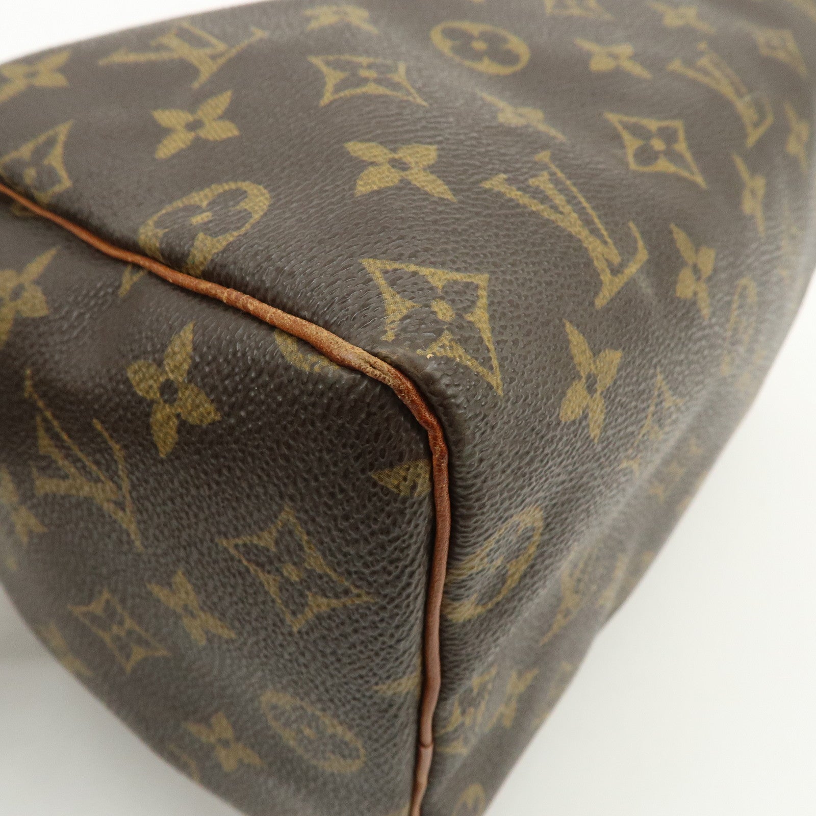 Louis Vuitton Monogram Speedy 25 Boston Bag Hand Bag Brown M41528