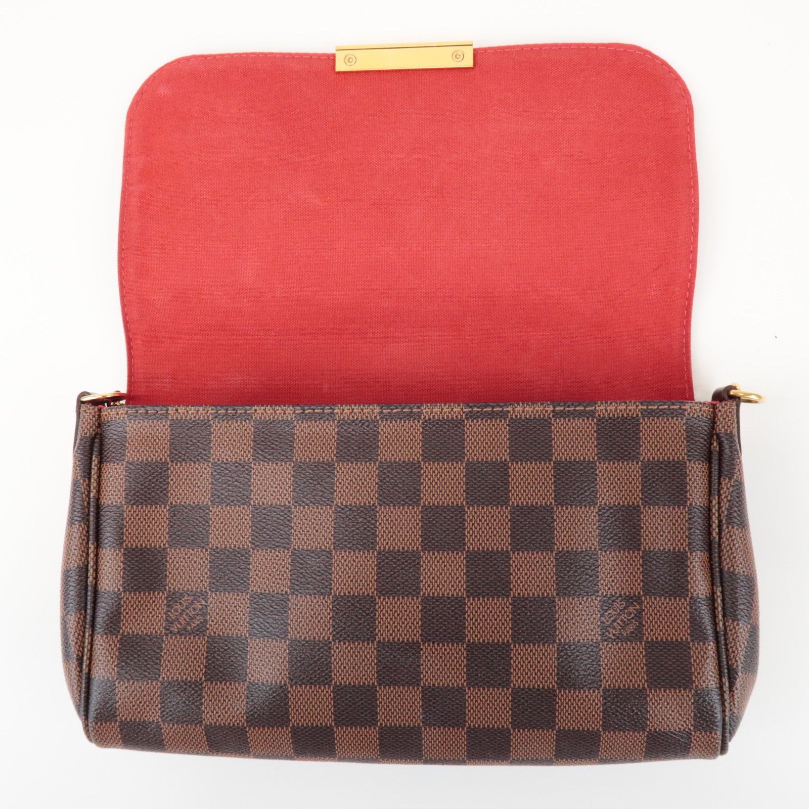 Louis Vuitton Damier Favorite MM Canvas 2Way Shoulder Bag N41129