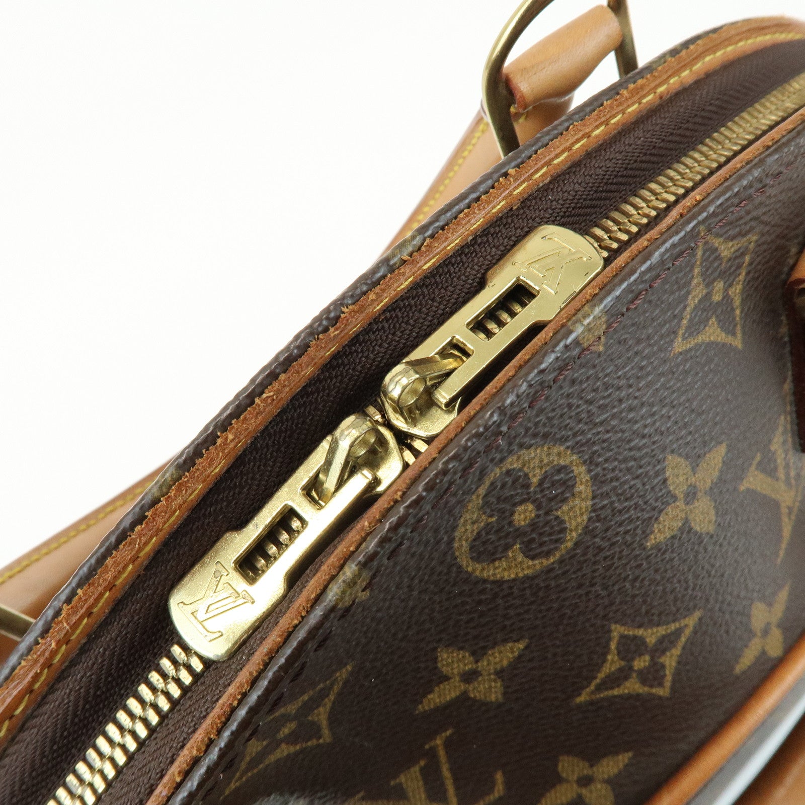 Louis Vuitton Monogram Ellipse MM Hand Bag Brown M51126