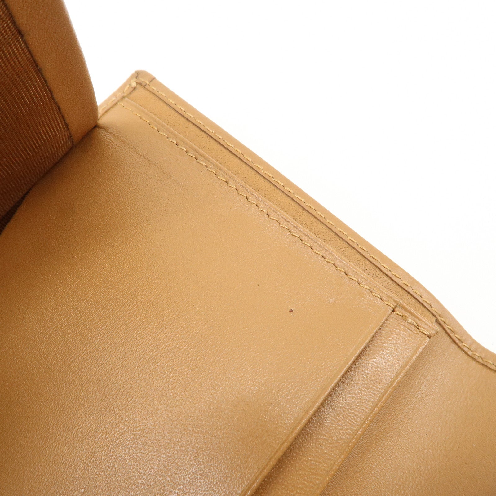 CELINE Macadam PVC Leather Long Wallet Brown