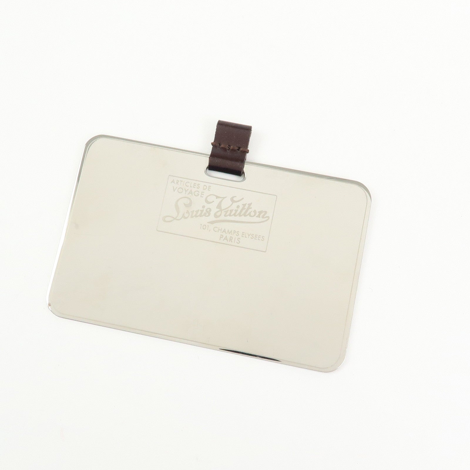 Louis Vuitton Rayures Vernis Etui Miroir Card Case Amarante PM91709