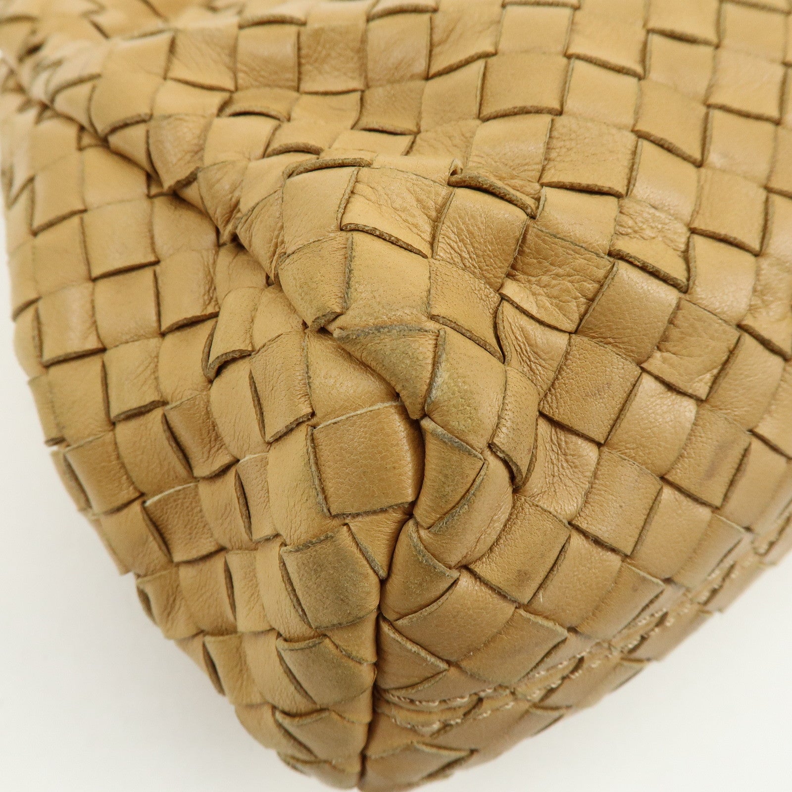 BOTTEGA VENETA Intrecciato Nappa Leather Hand Shoulder Bag Brown