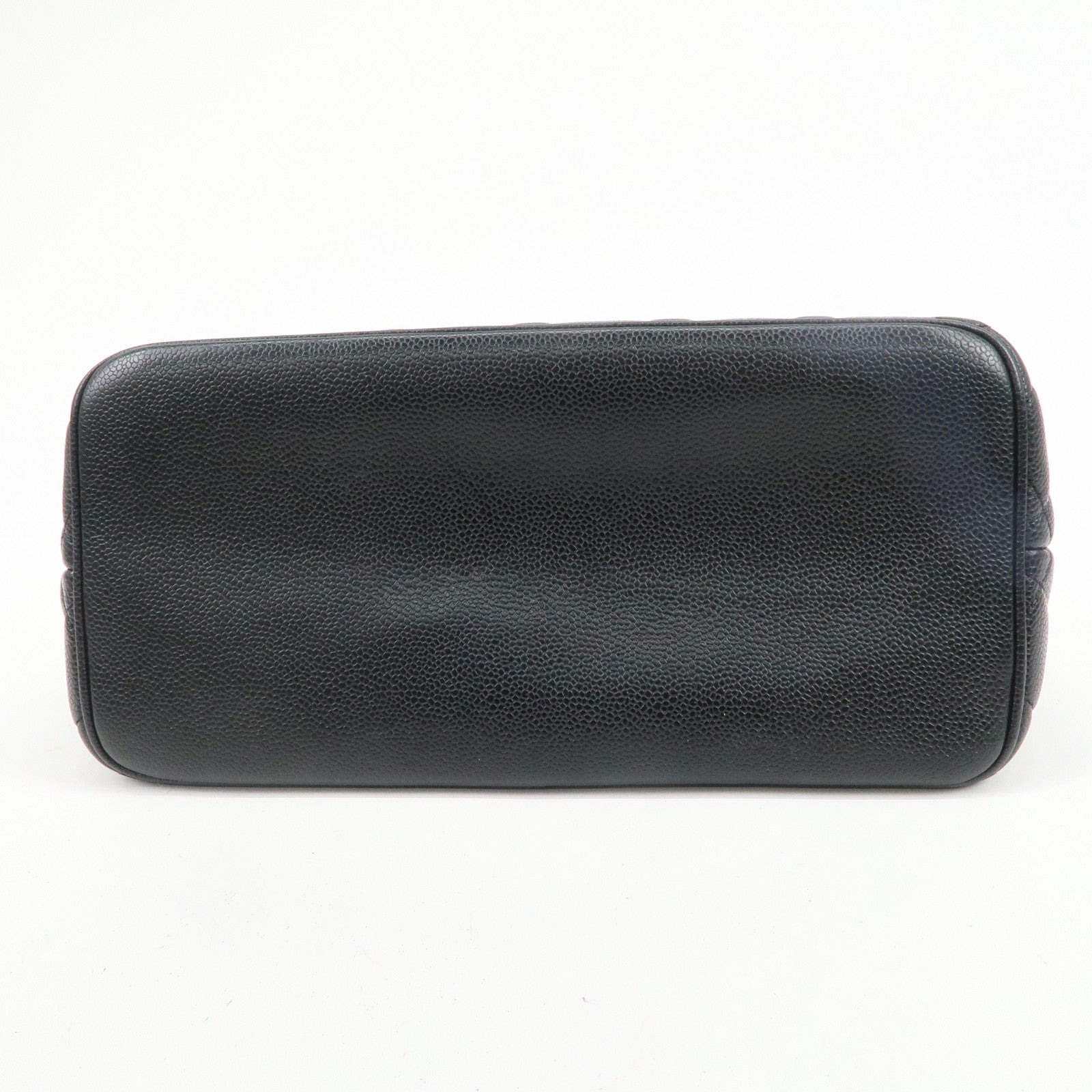 CHANEL Matelasse COCO Mark Medallion Tote Bag Hand Bag Black A01804