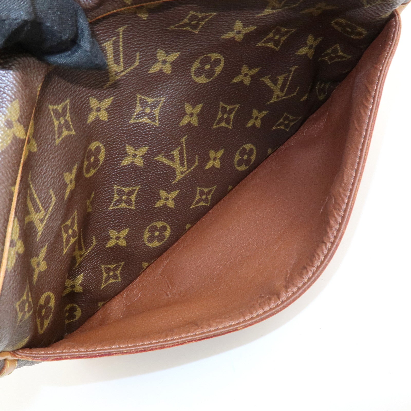 Louis Vuitton Monogram Compiegne 28 Pouch Clutch Bag Brown M51845 Used