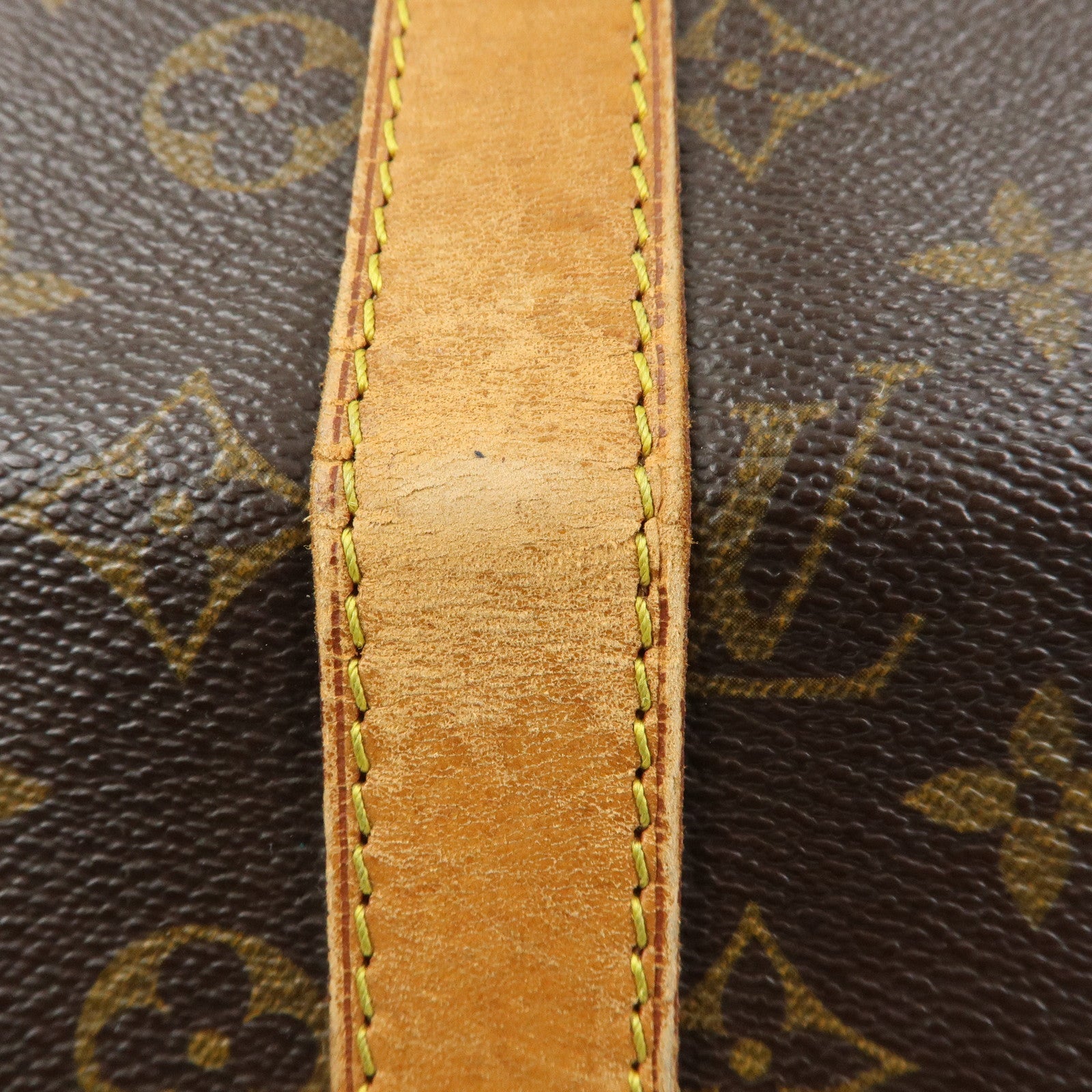 Louis Vuitton Monogram Keep All 45 Boston Bag Brown M41428