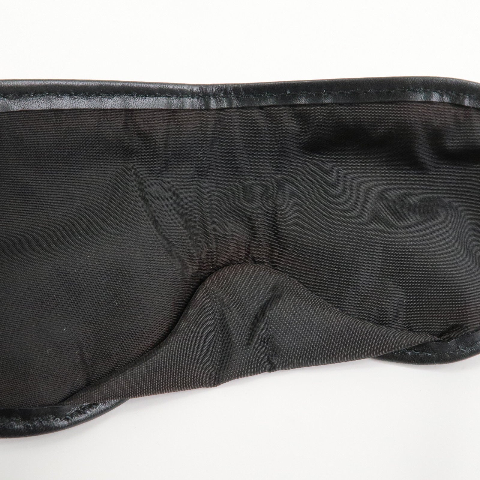 GUCCI GG Nylon Eye Mask Black 039.1034