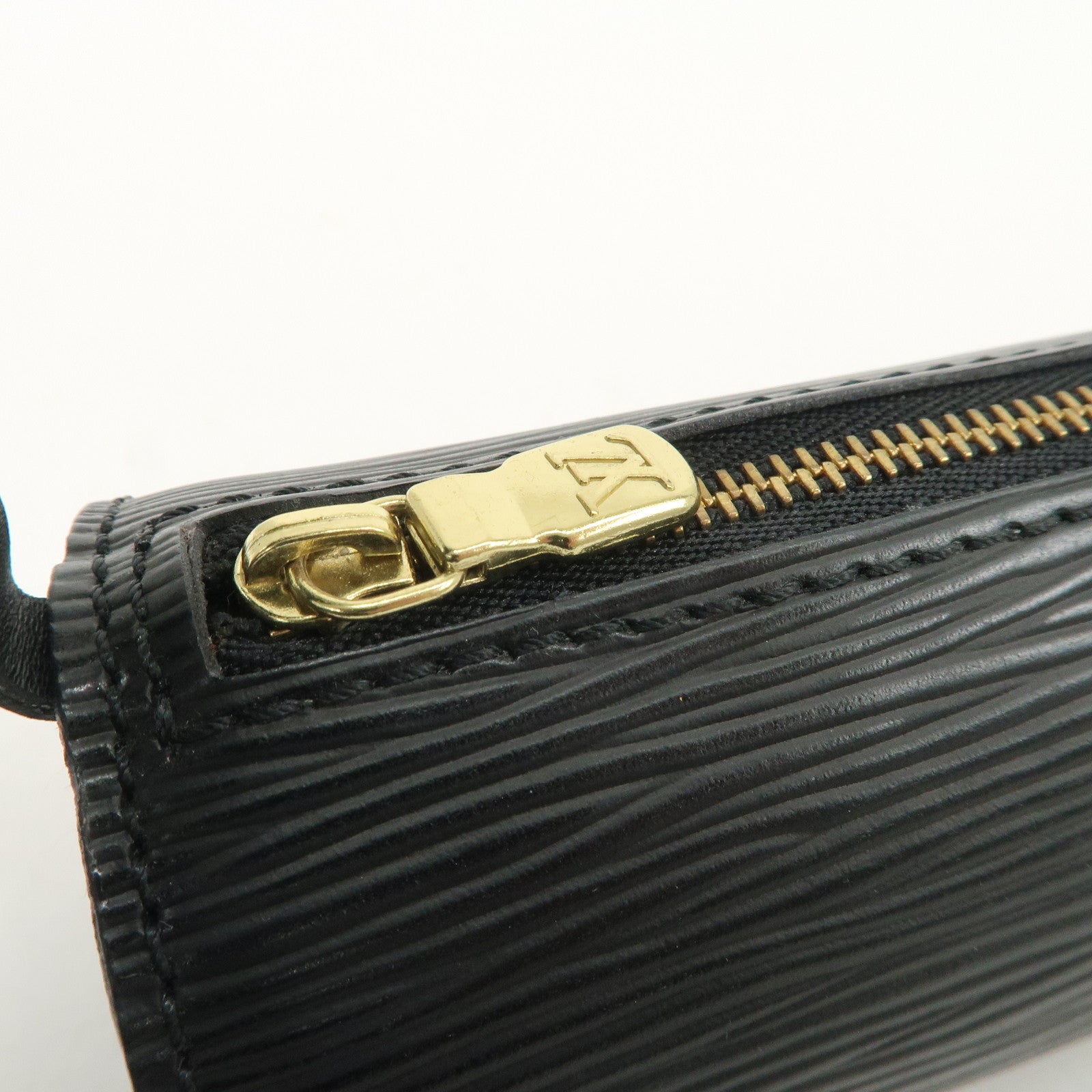 Louis Vuitton Monogram Epi Set of 2 Papillon Pouch Noir Toledo Blue Used