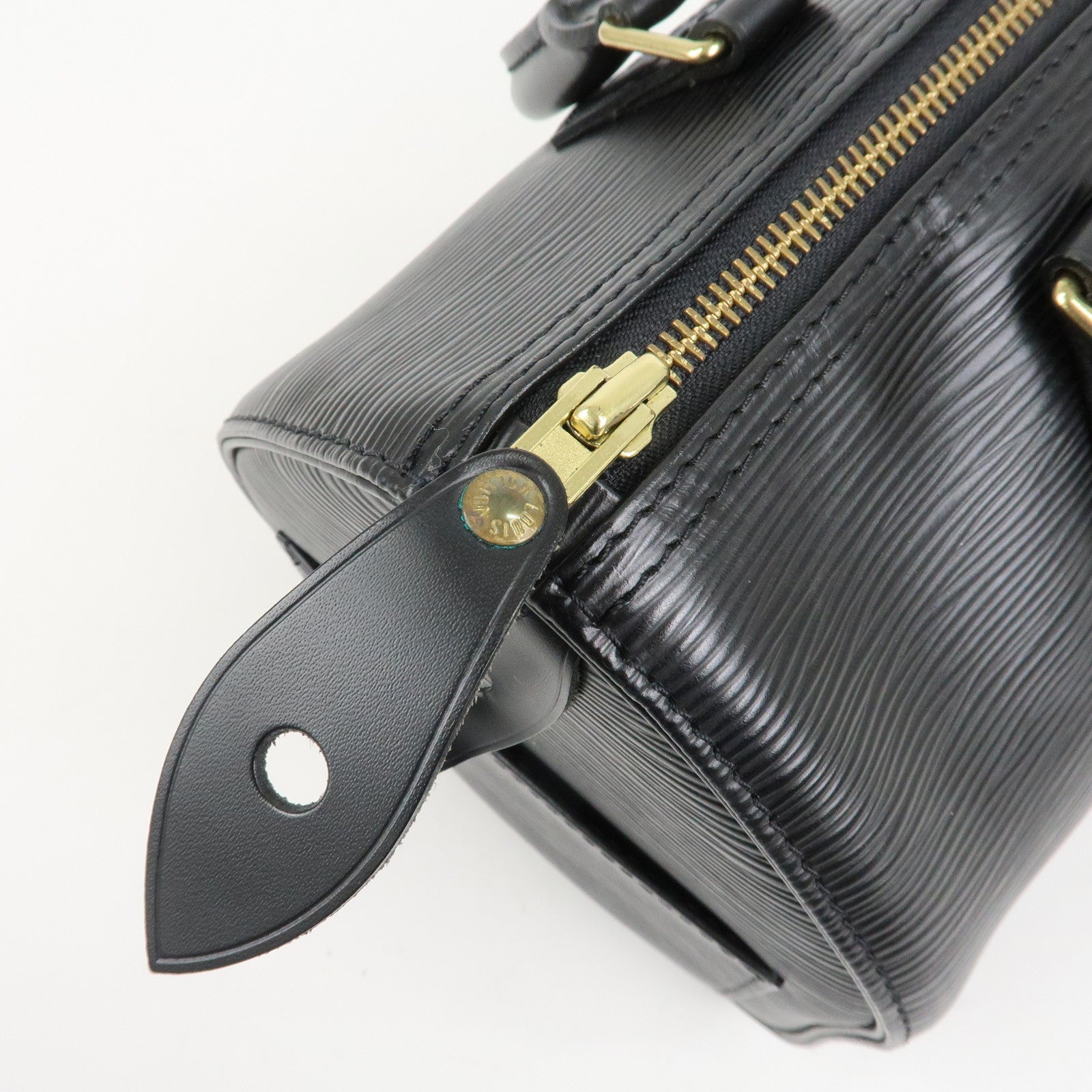 Louis Vuitton Epi Speedy 25 Hand Bag Boston Bag Noir M59032