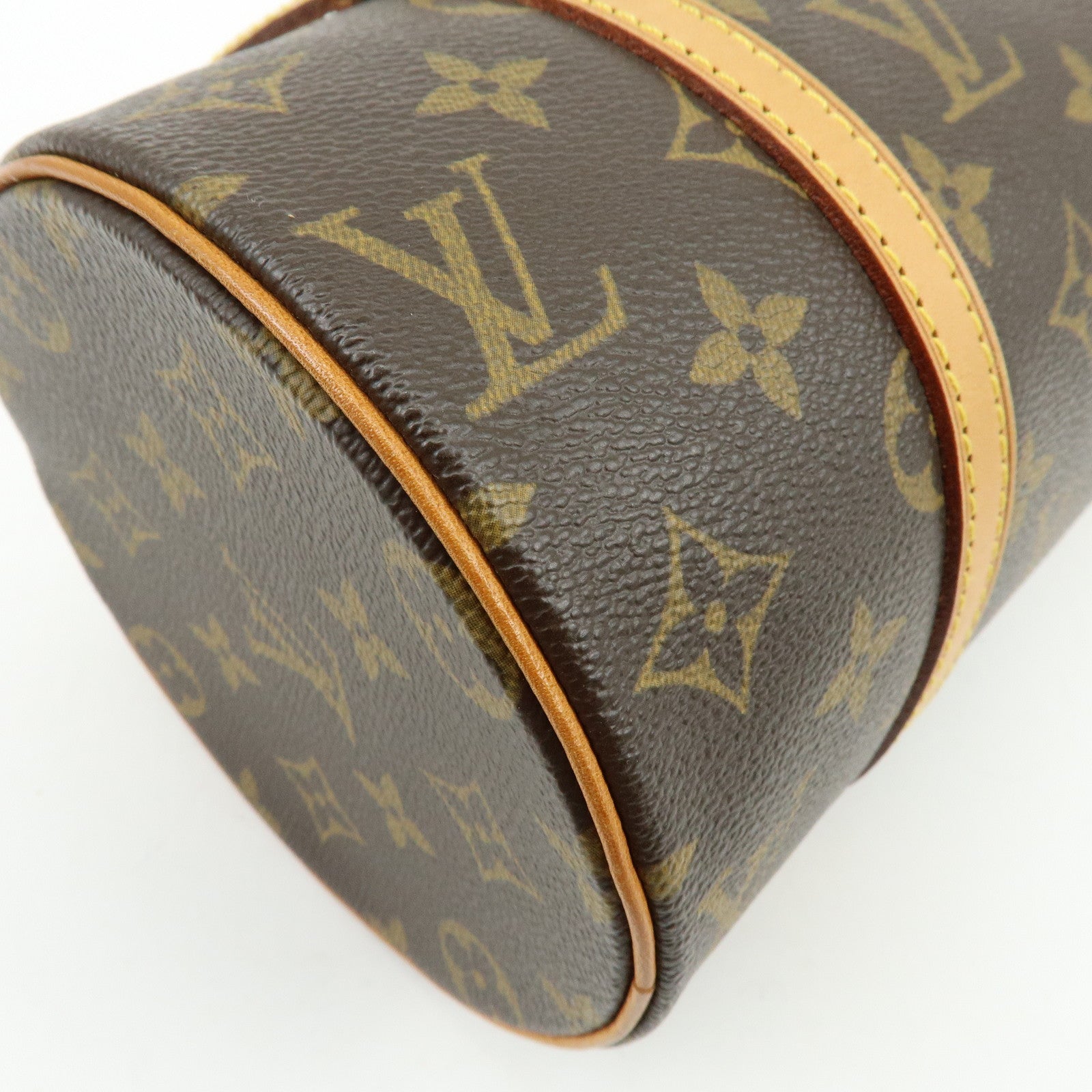 Louis Vuitton Monogram Papillon 26 Canvas Hand Bag Brown M51386