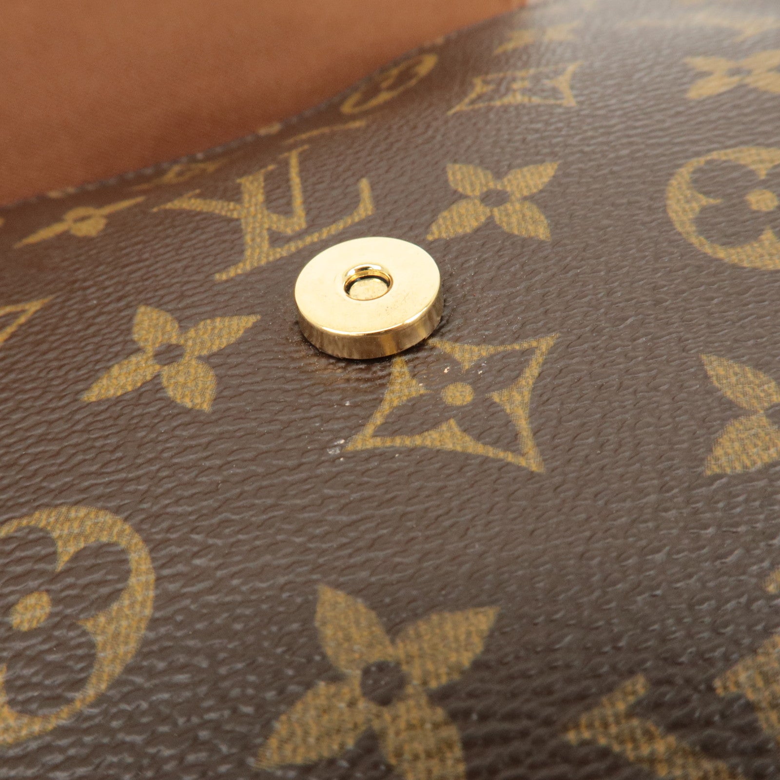 Louis Vuitton Monogram Mini Looping Shoulder Bag Brown M51147 Used