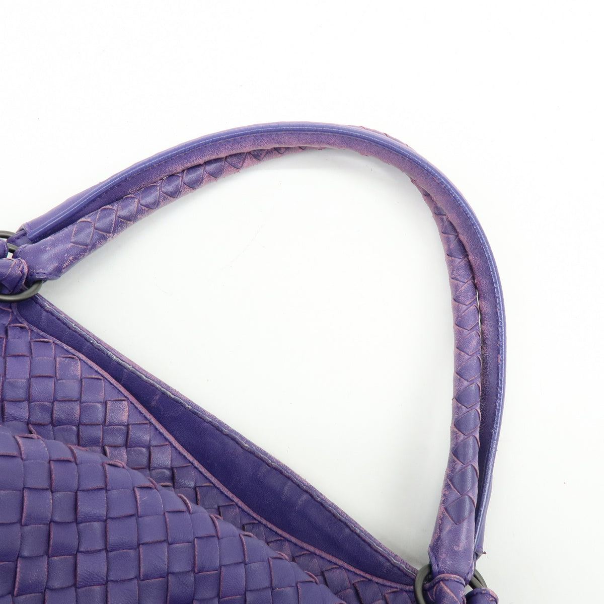 BOTTEGA VENETA Intrecciato Nappa Leather Tote Bag Purple 222322