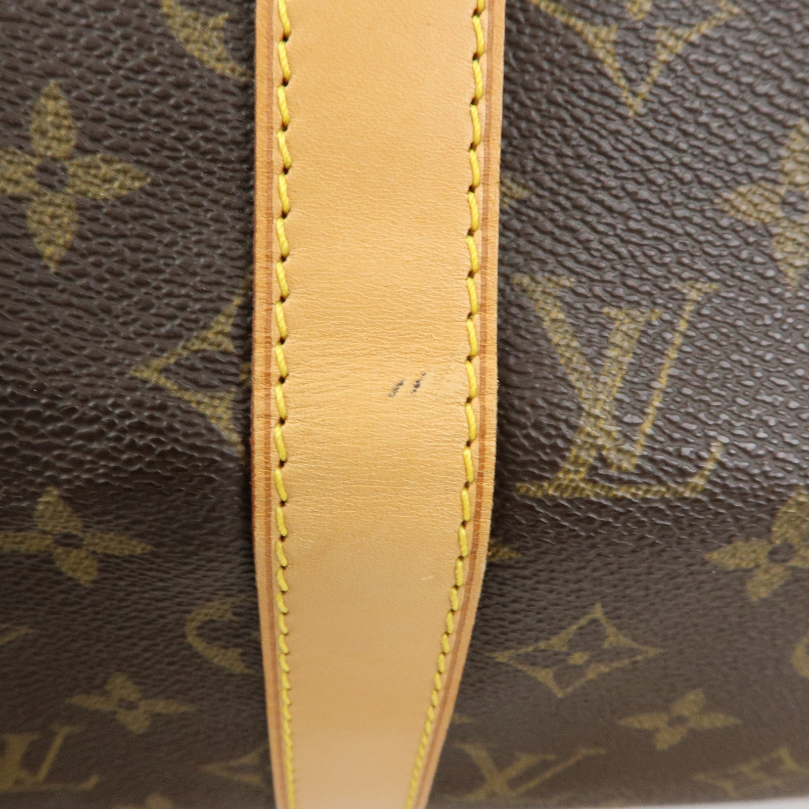 Louis Vuitton Monogram Keep All Bandouliere 50 Boston Bag M41416