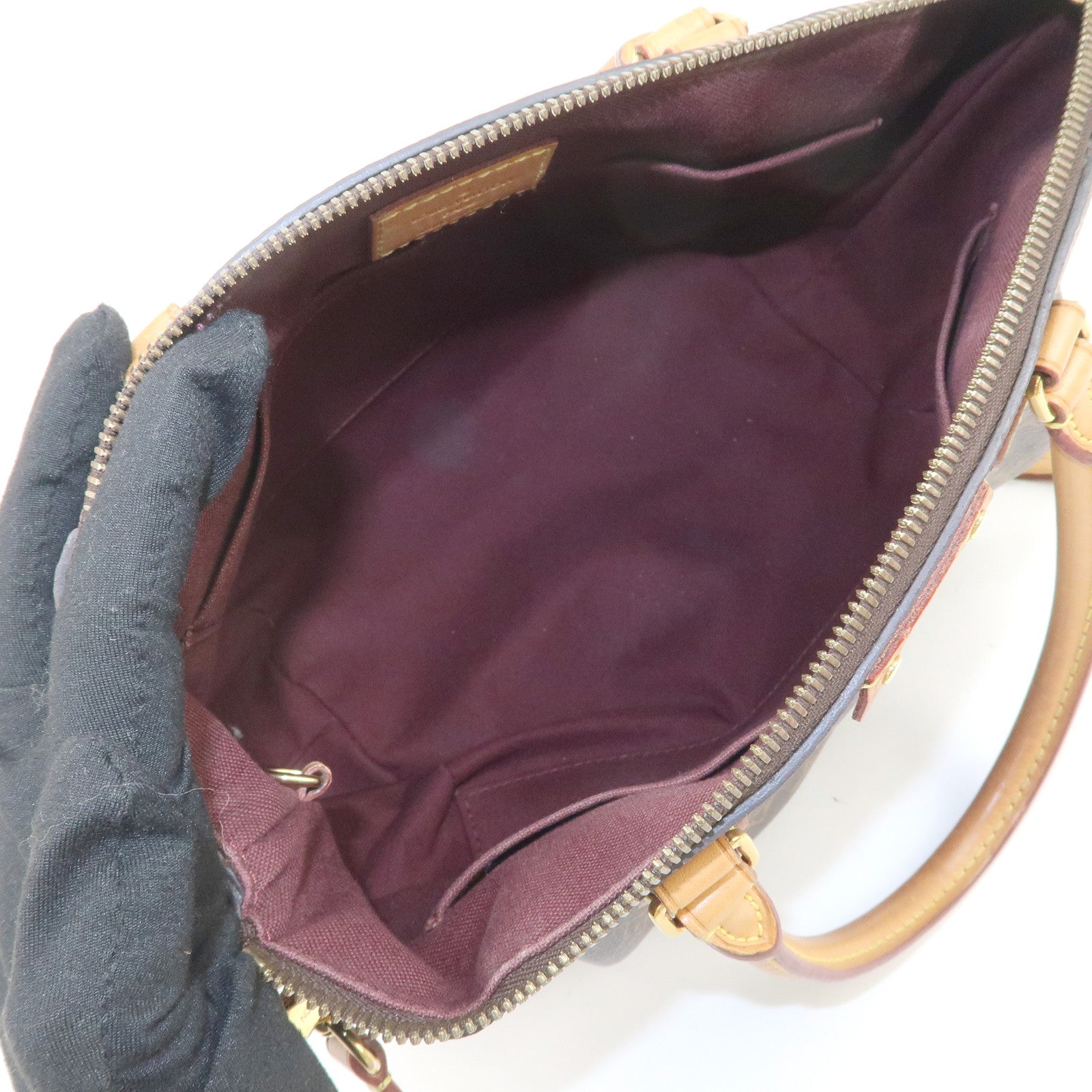 Louis Vuitton Monogram Turenne PM 2Way Hand Bag Brown M48813