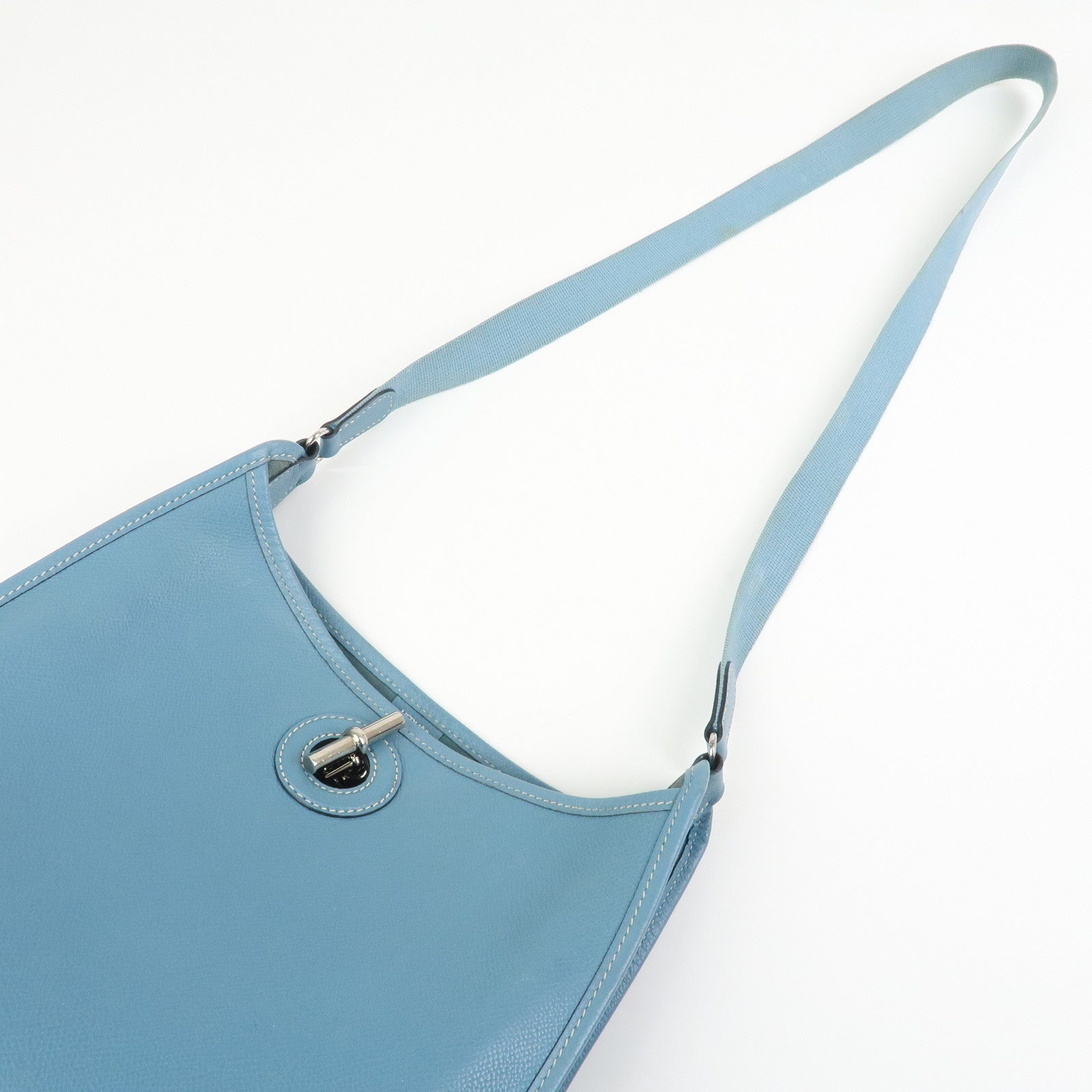HERMES Vespa PM Veau Epsom Leather Shoulder Bag J Stamped